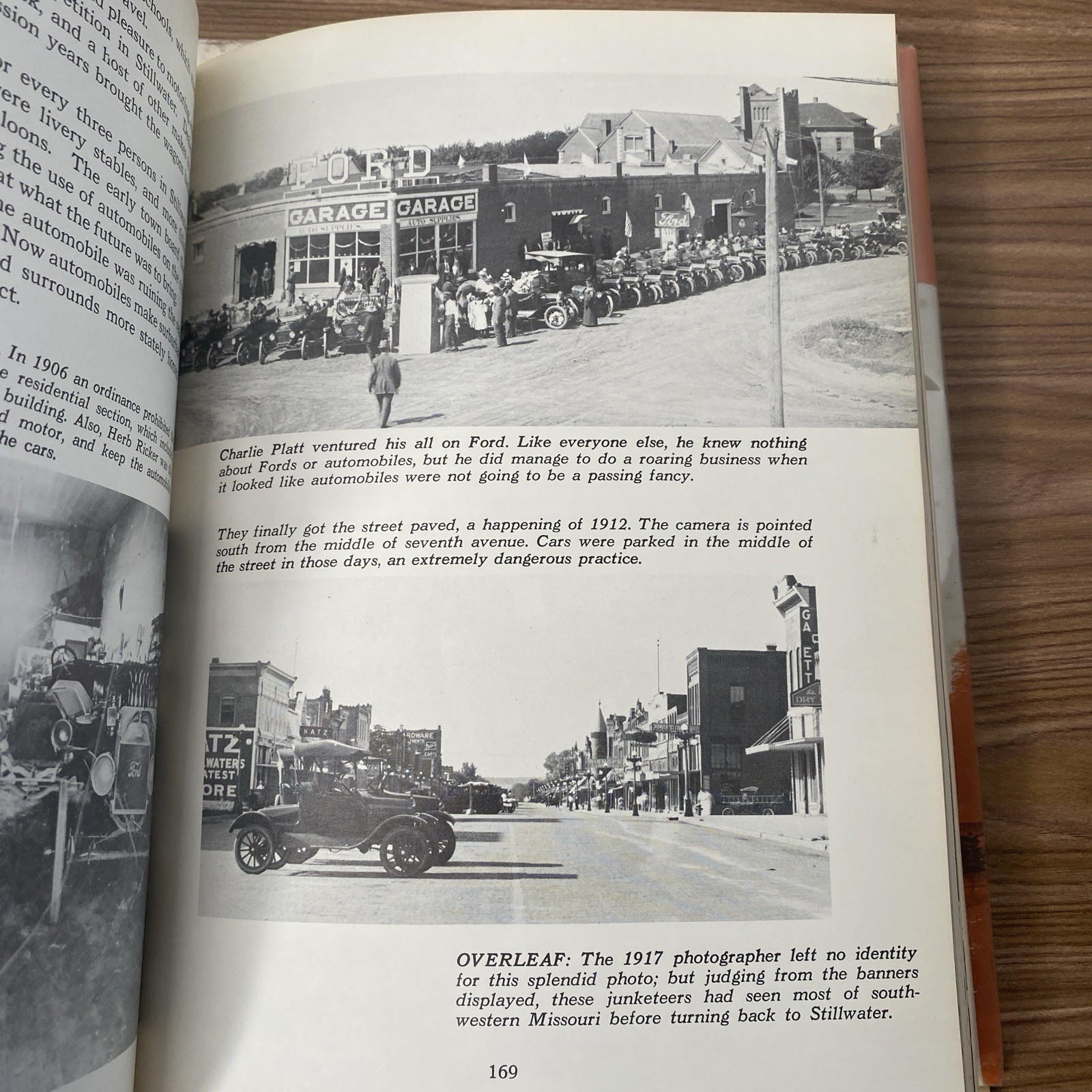 Signed STILLWATER Where Oklahoma Began First Edition 1969 Hardcover Dustjacket