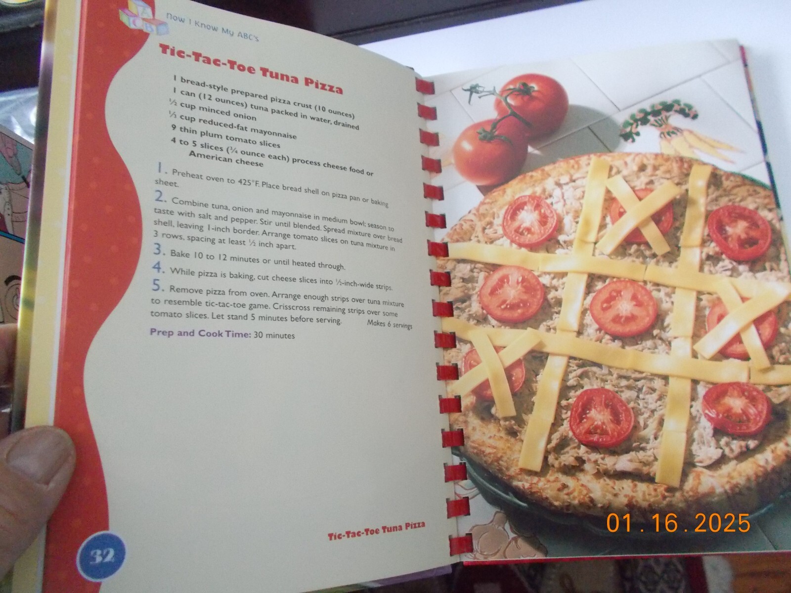 Silly Snacks Spiral Bound Hardcover Recipe Book 222 Pages, with color photos