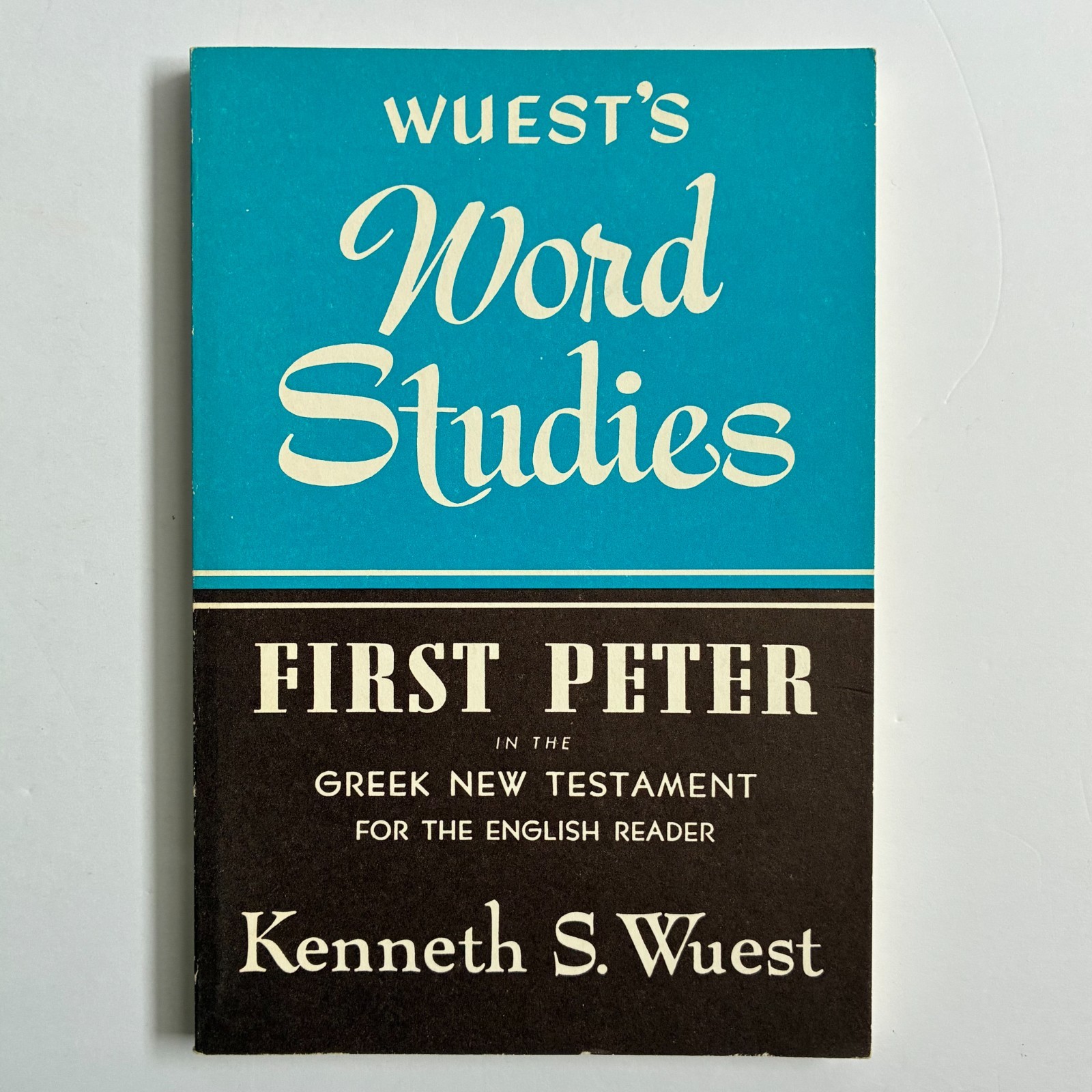 Wuest’s Word Studies 3 Books Romans Galatians I Peter Greek New Testament PB