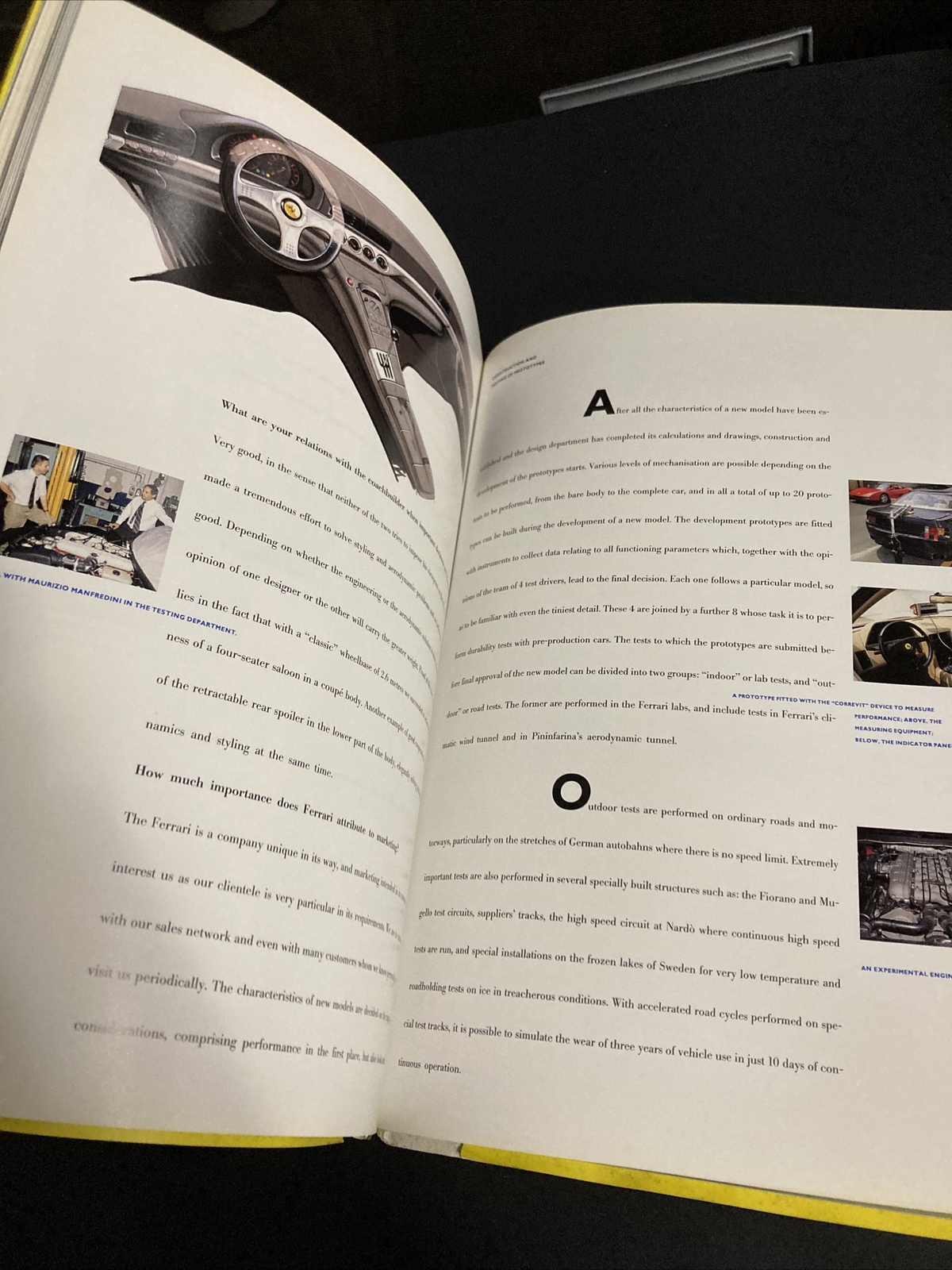 Ferrari 1992 – Color book 175 Pages