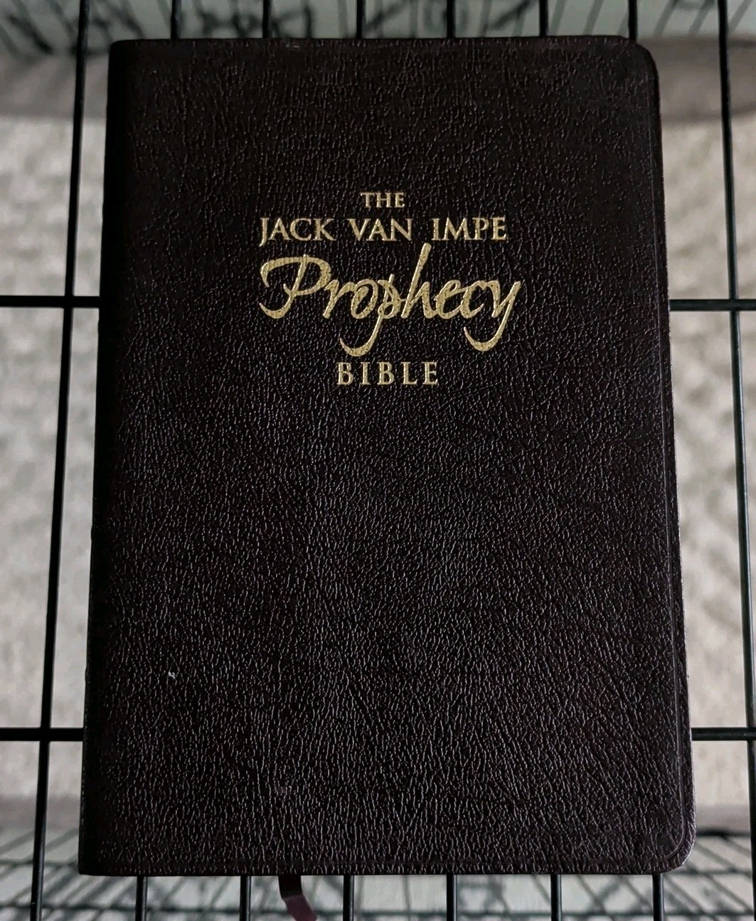 The Jack Van Impe Prophecy Bible-KJV Red Letter Special Limited Edition