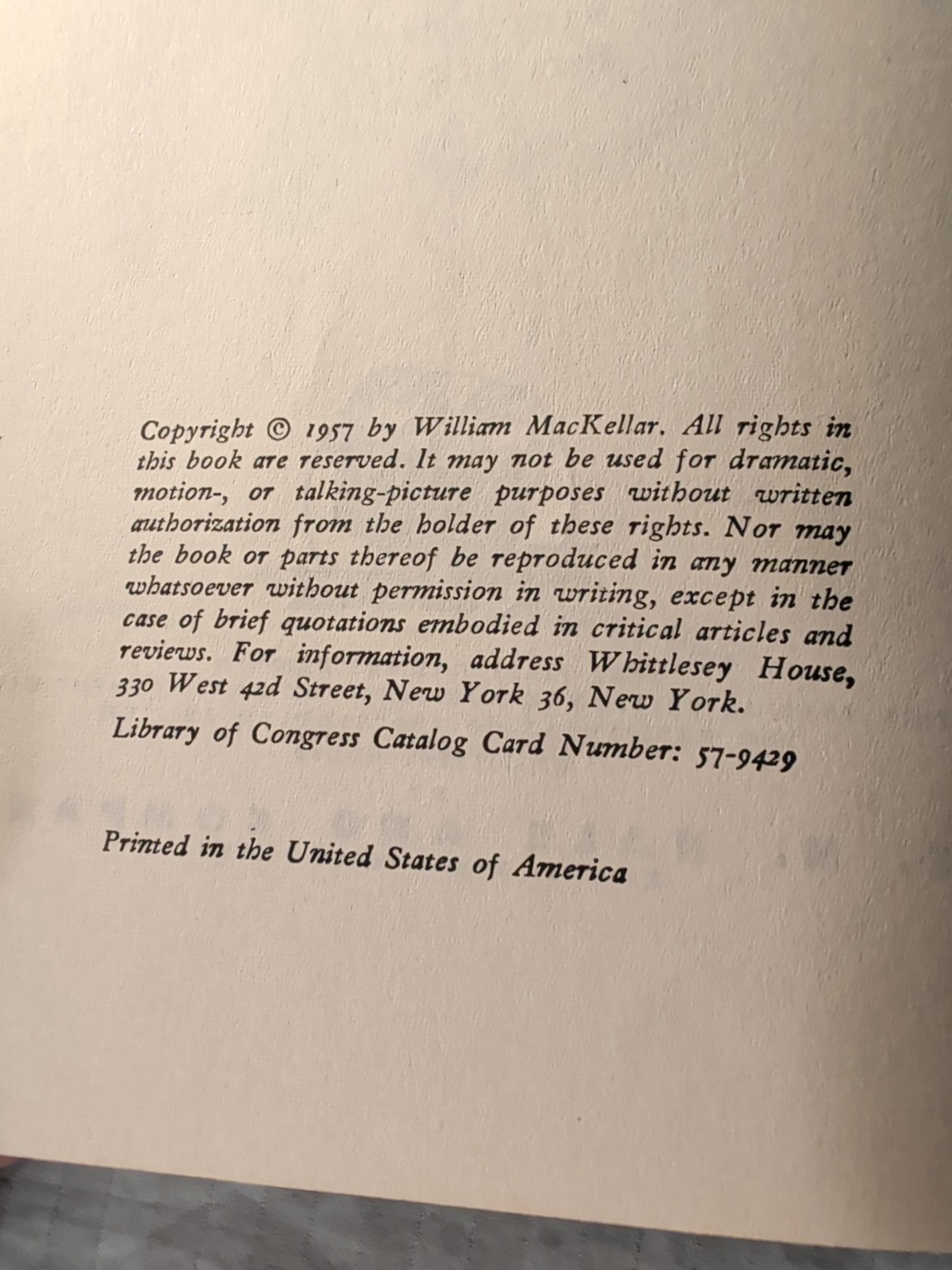 1962 Wee Joseph By William MacKellar HC First Cadmus Edition 76 Pages