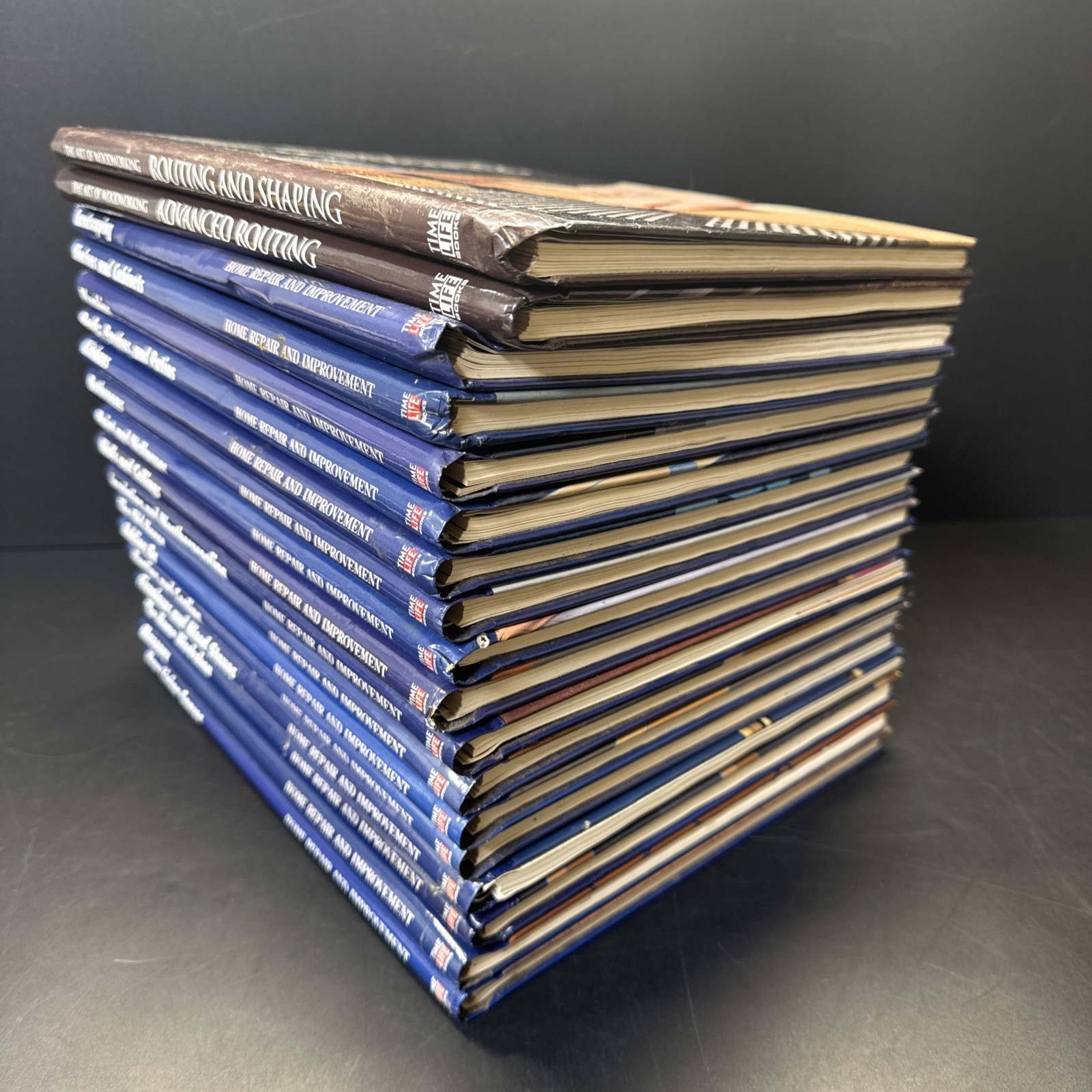 Vintage Time Life Home Repair And Improvement Lot Of 18 Hard Cover Spirals