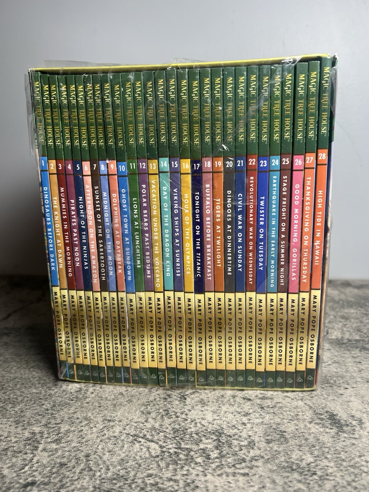 MAGIC TREE HOUSE MARY, POPE OSBORNE A LIBRARY OF BOOKS 1-28 BRAND NEW SEALED