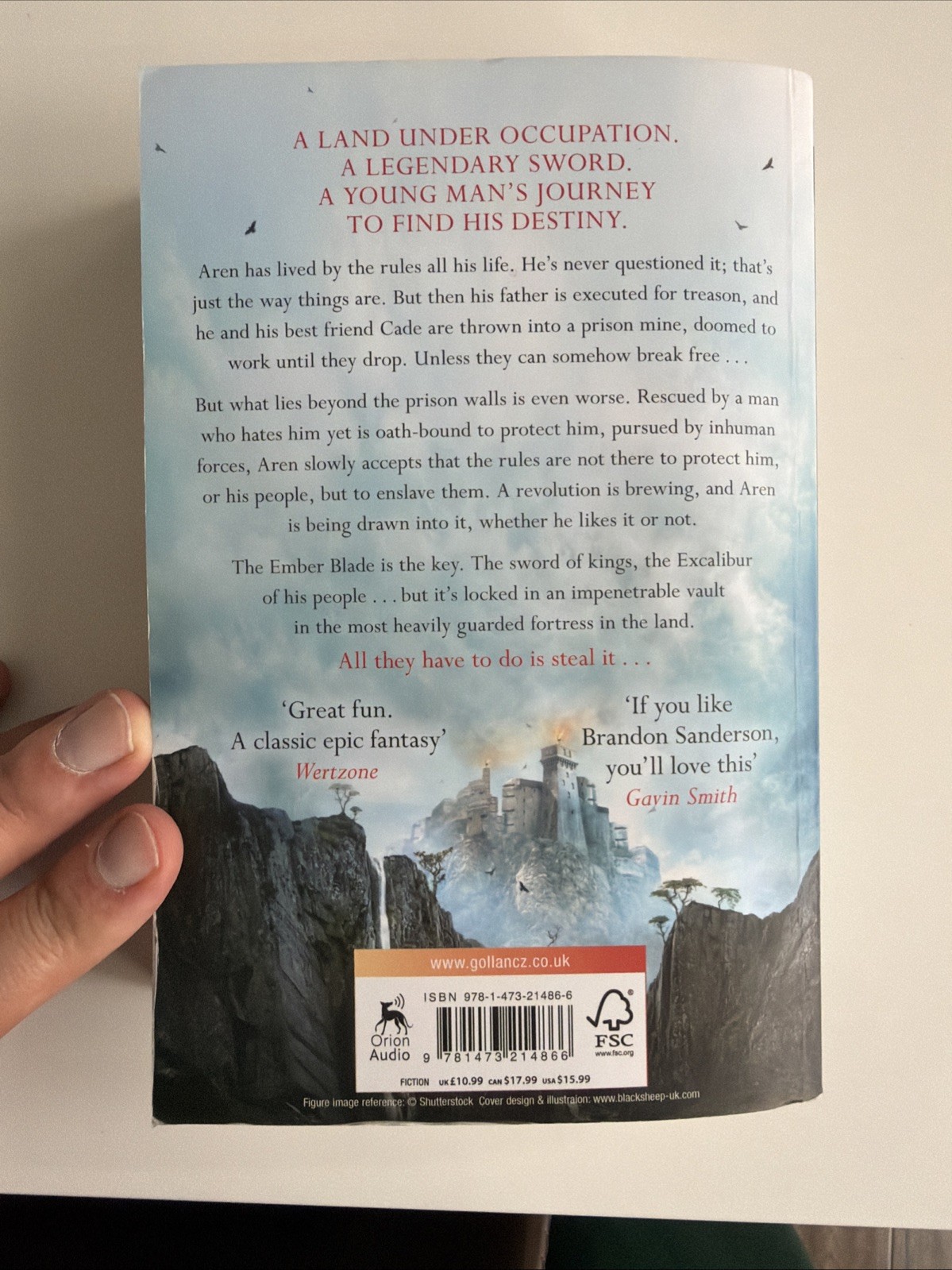 The Ember Blade: A breathtaking fantasy adventure by Chris Wooding: Used