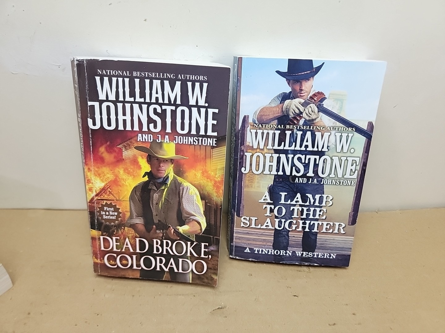 William J. Johnstone Lot of 13 Country Western PB Lot J.A. Johnstone Fiction