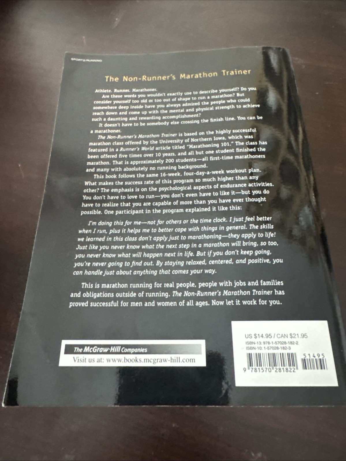 Non-Runner’s Marathon Trainer by David A. Whitsett, Tanjala Jo Kole and Forrest