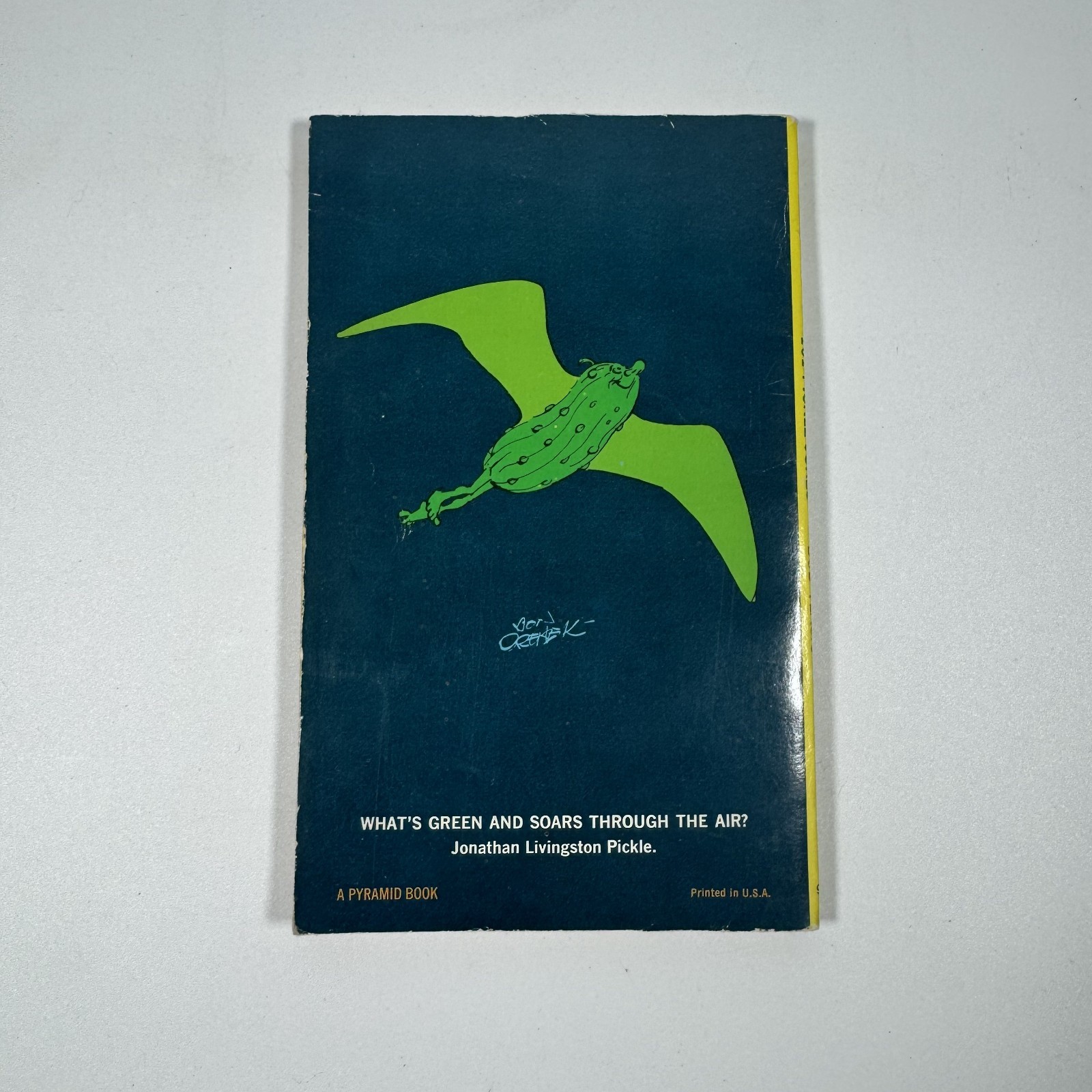 Vintage 101 Pickle Jokes Paperback Book 1974