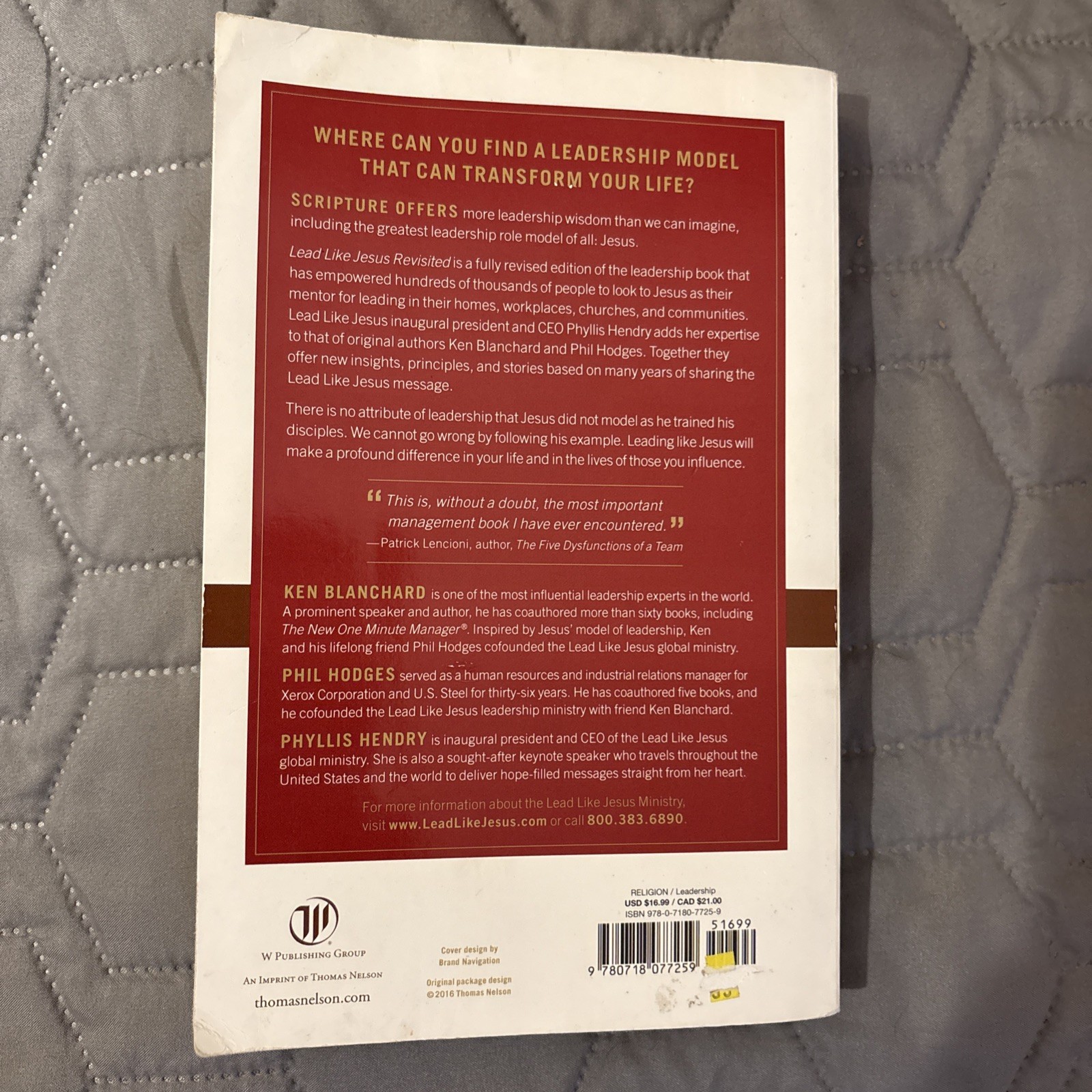 Lead Like Jesus Revisited Paperback Ken Blanchard