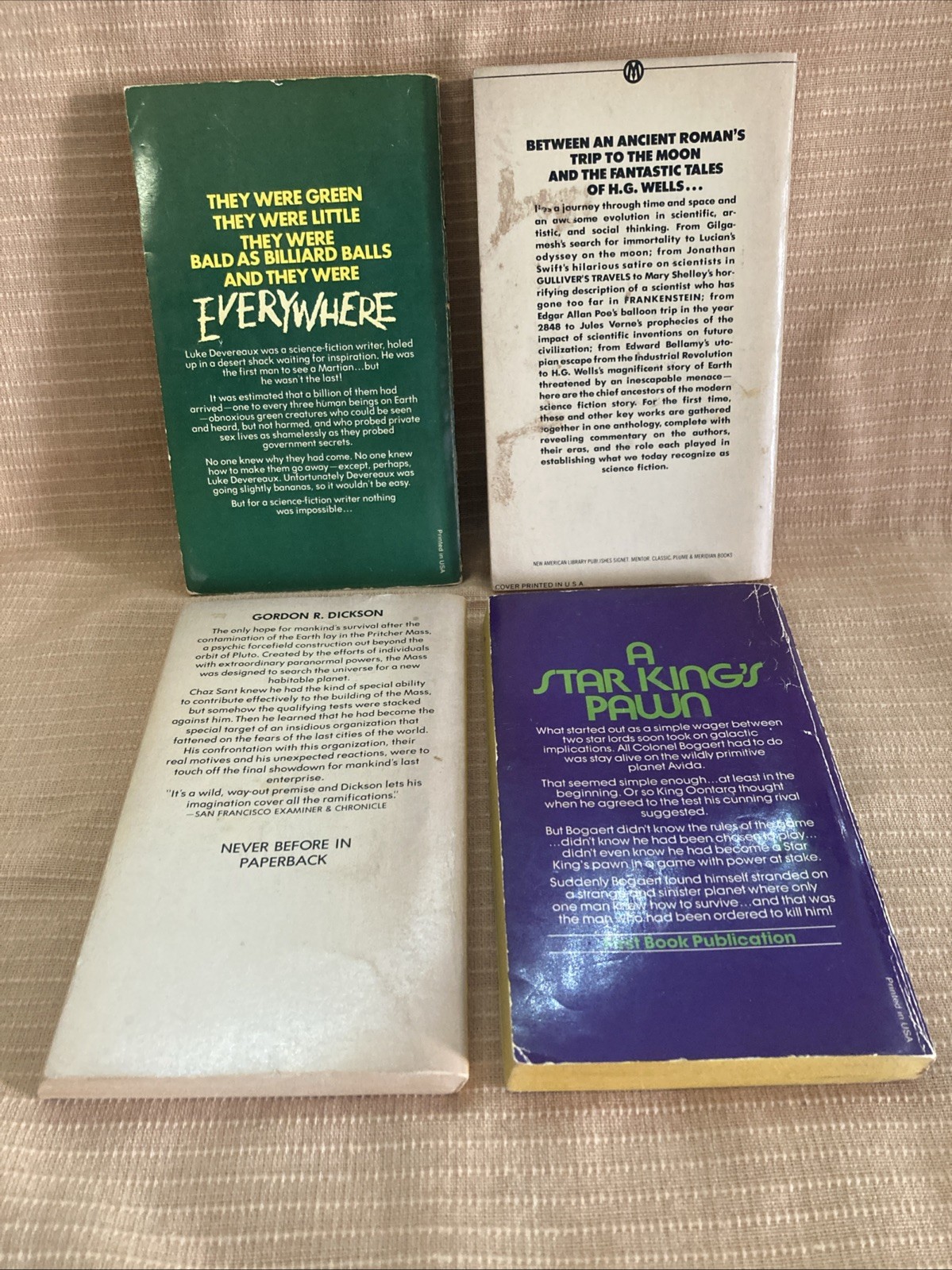 1970s Vintage Science Fiction Books Lot of 14 Great First Edition Titles!