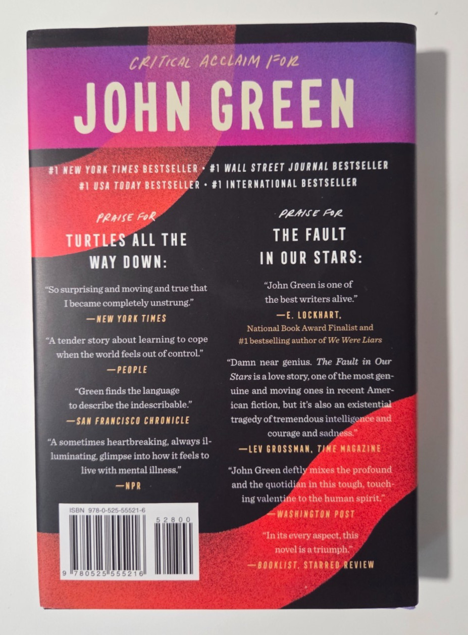 SIGNED The Anthropocene Reviewed — John Green | 1st Ed 1st Printing HCDJ