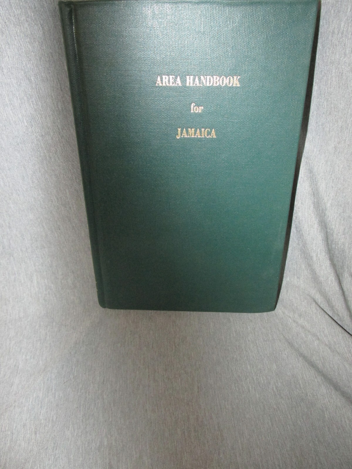 AREA HANDBOOK FOR JAMAICA 1976 DA PAM 550-177 Hardback
