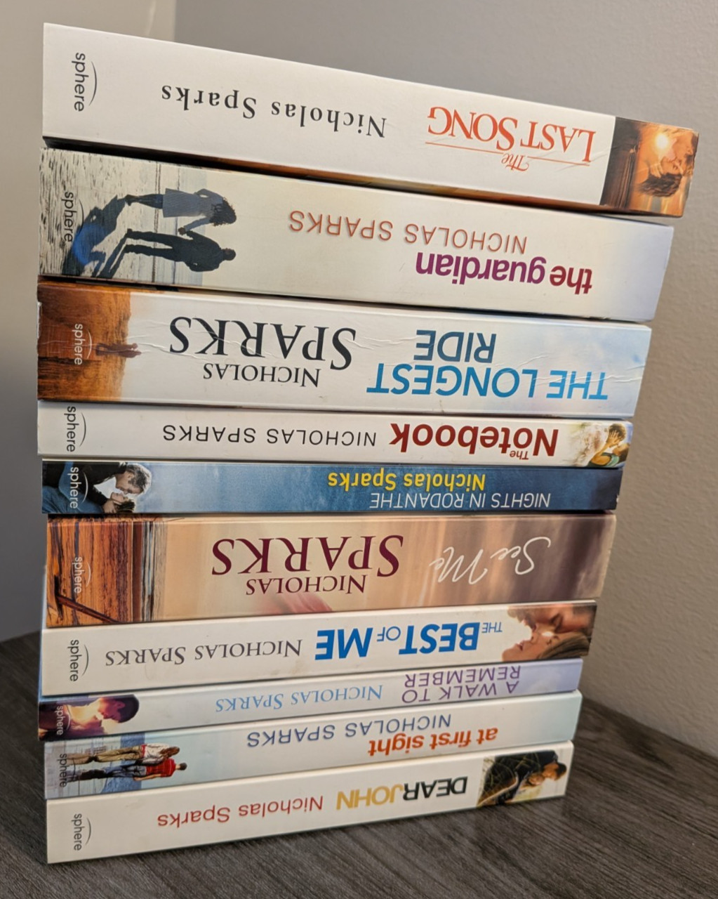 Nicholas Sparks 19 Book Complete Collection Boxset Very Good Condition