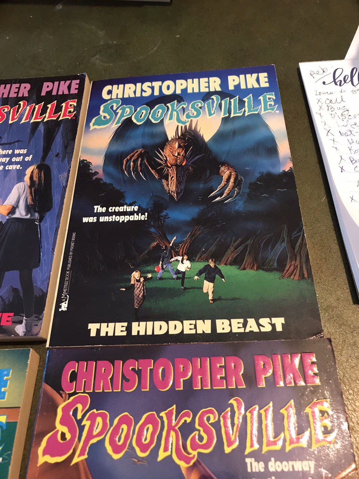 4 Spooksville By Christopher Pike #3 11 12 & 13 1990s