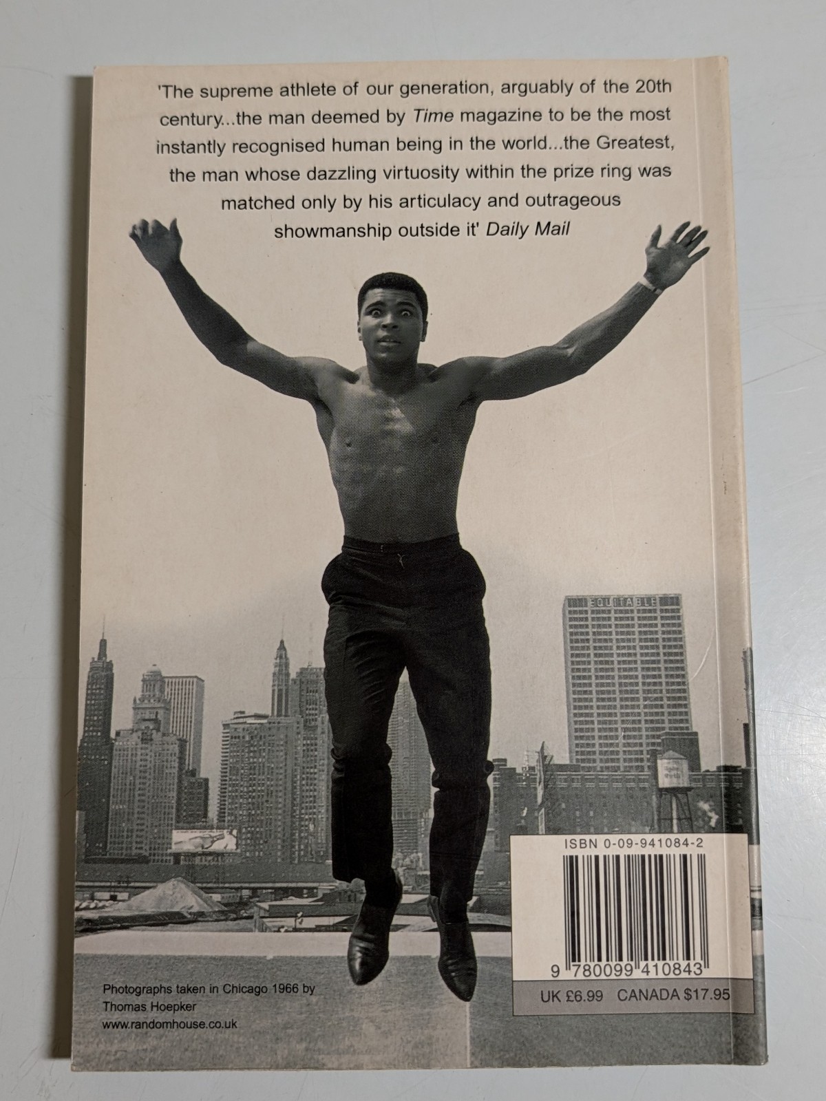 2000 Muhammad Ali: in Fighter’s Heaven By Victor Bockris Paperback Book Arrow