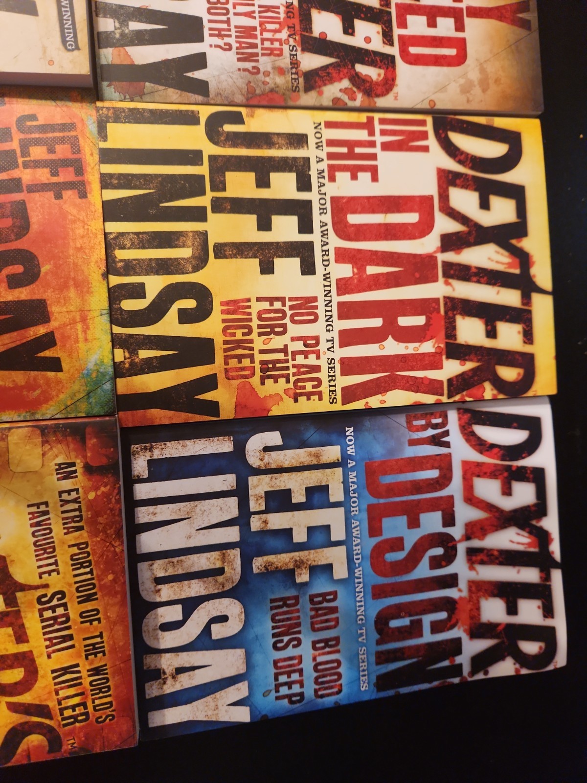 DEXTER Complete Book Series – Lot of 8 – Paperback – Jeff Lindsay