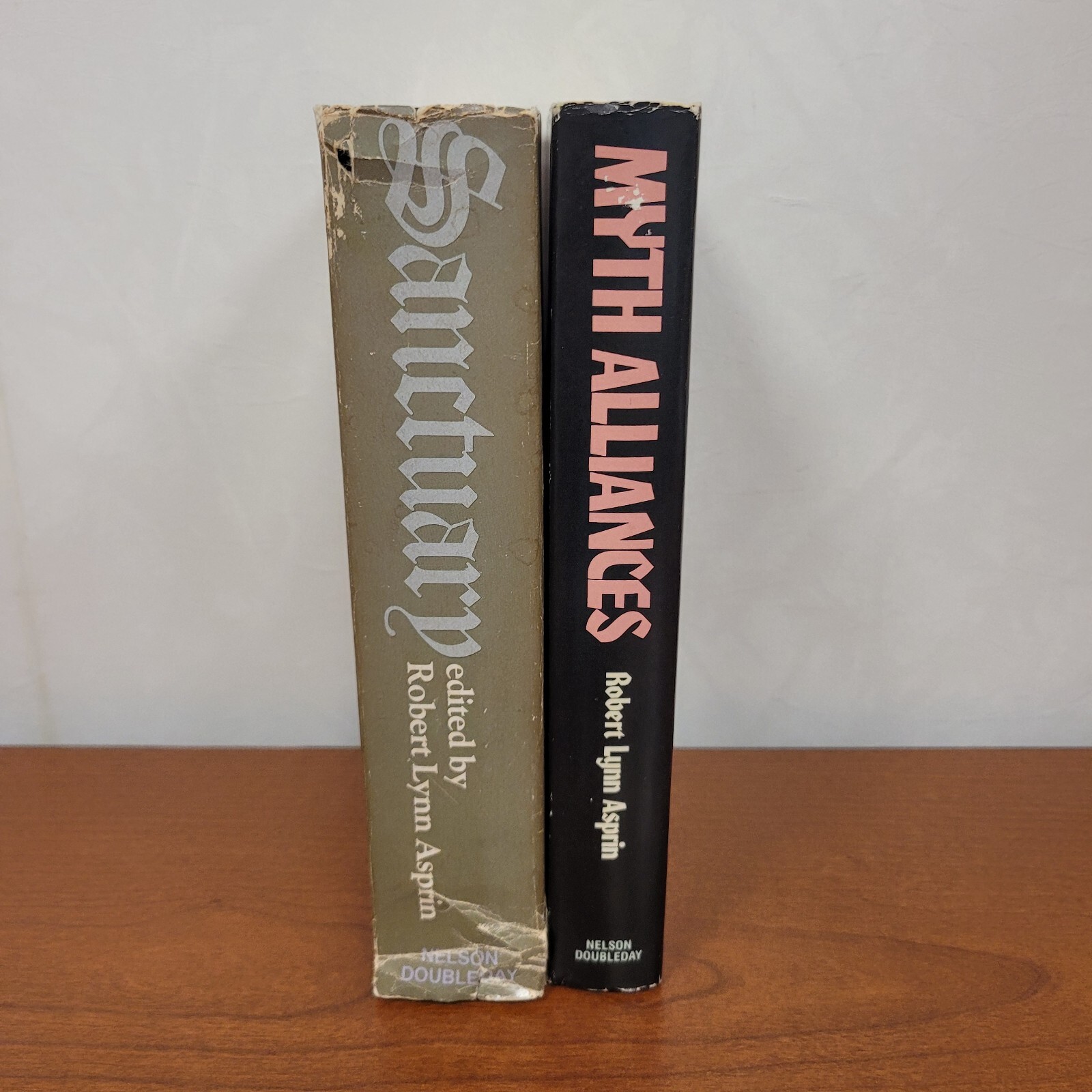 MYTH ALLIANCES/SANCTUARY by Robert Asprin, Vtg HC 1981 THIEVES‘ WORLD Series 1-3