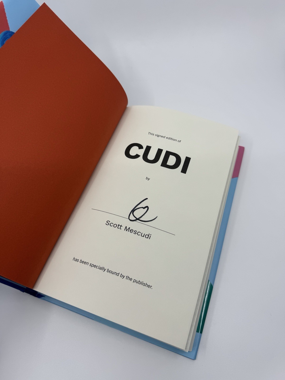 Cudi The Memoir By Kid Cudi Scott Mescudi Signed Book