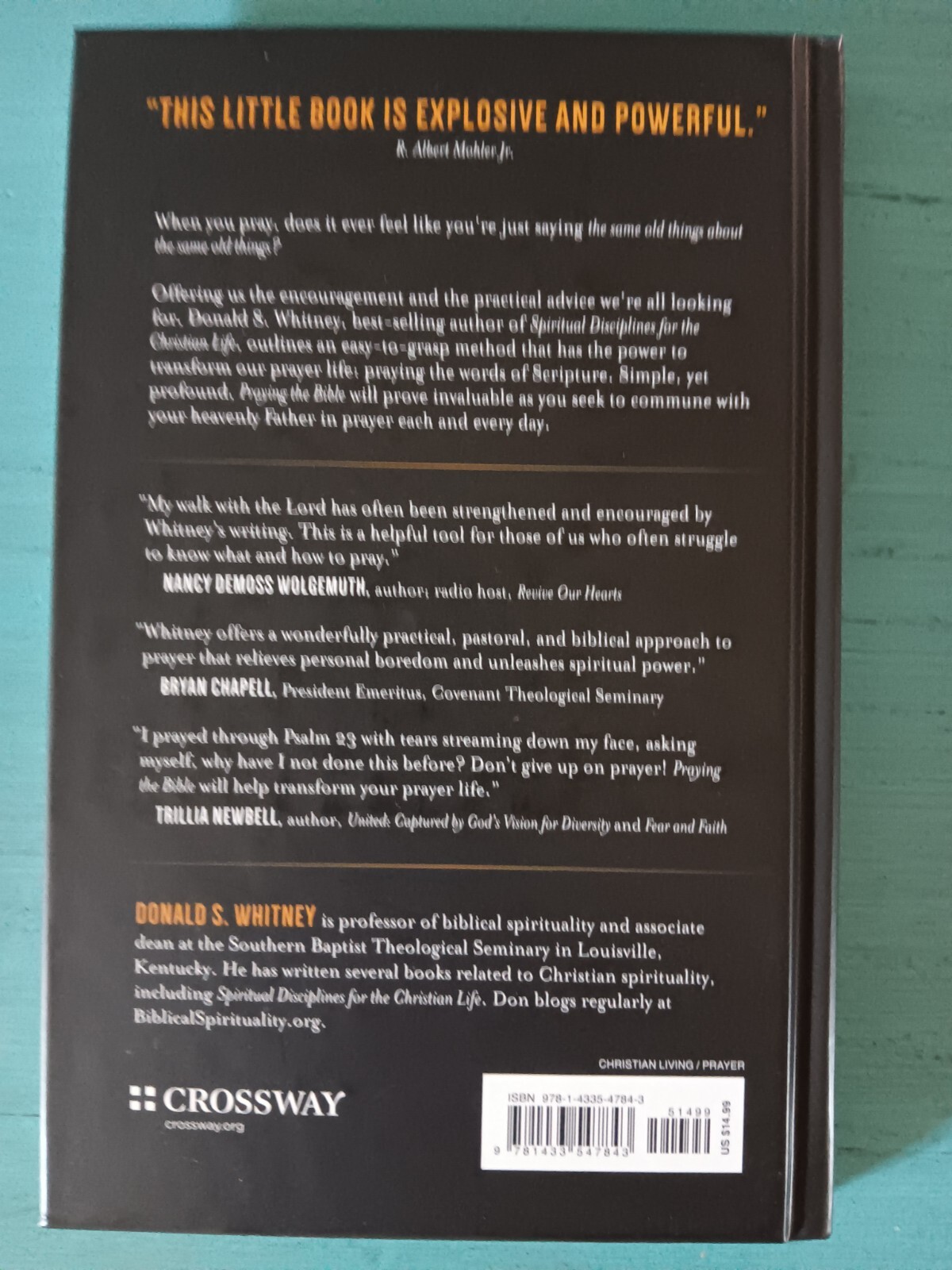 Praying the Bible by Whitney, Donald S.
