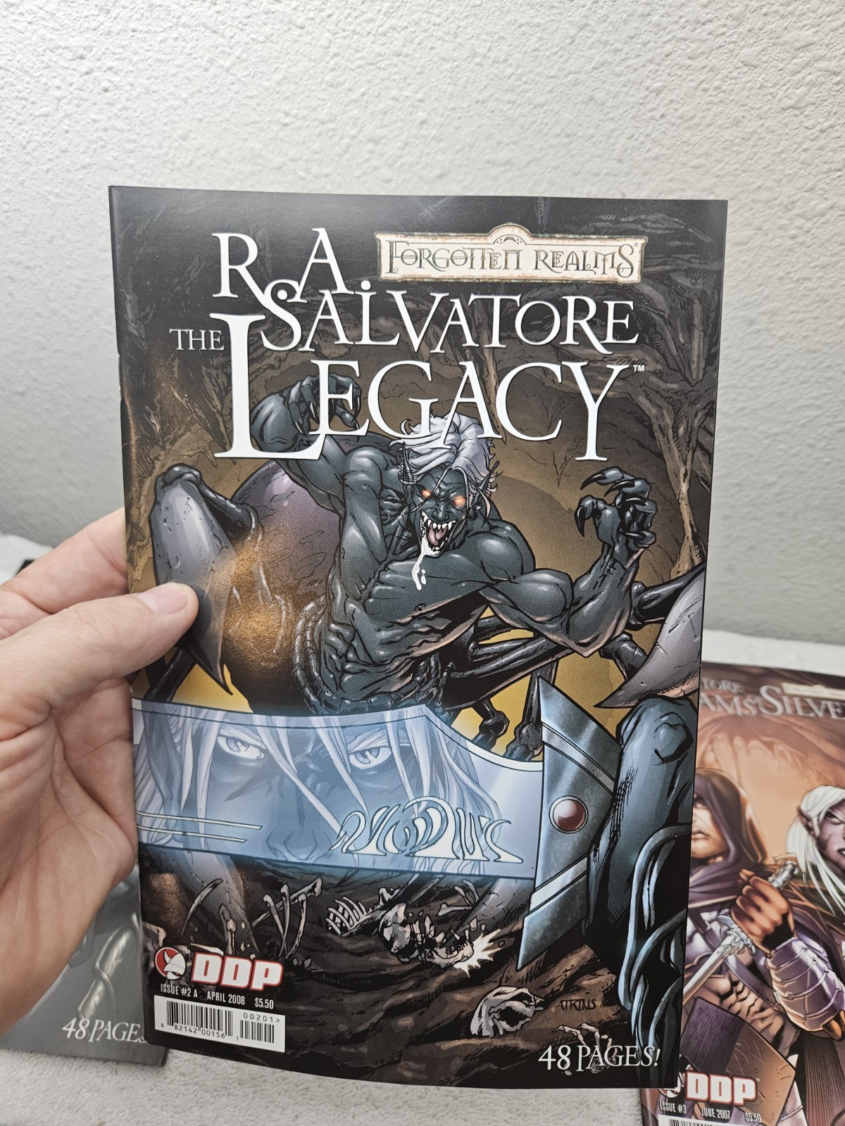 D&D FORGOTTEN REALMS R.A. SALVATORE’S LOT OF 7 LEGACY, HALFLINGS GEM, STREAM