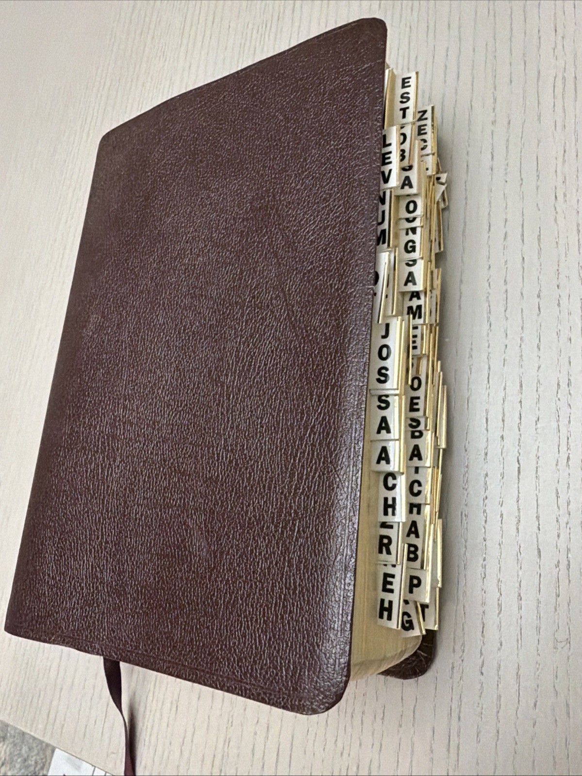 NIV Study Bible by Zondervan Staff 2000 bonded leather