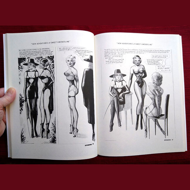 John Willie, Eric Stanton, Irving Klaw’s New Adventures of Sweet Gwendoline -NEW