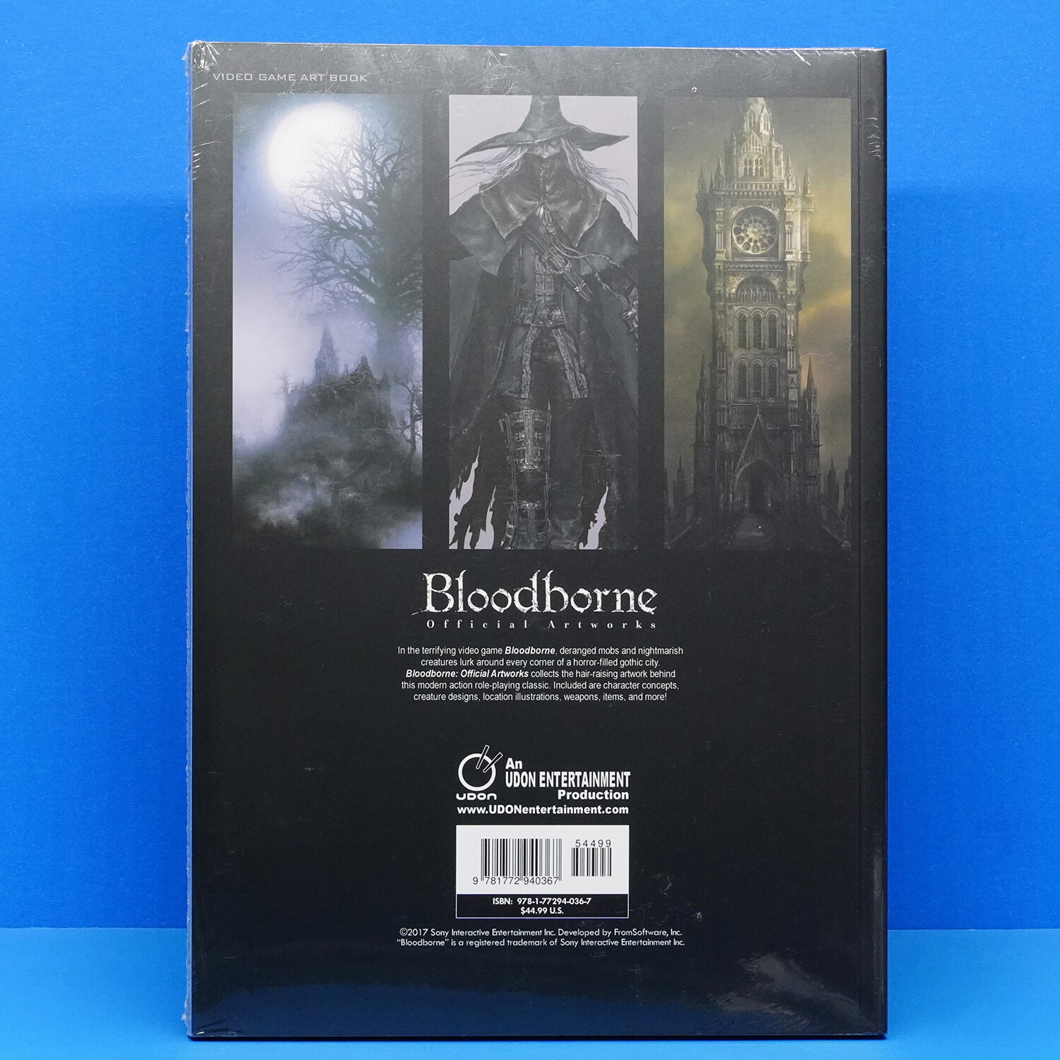 Bloodborne Official Art Works Book (2017, Trade Paperback) Udon US Version