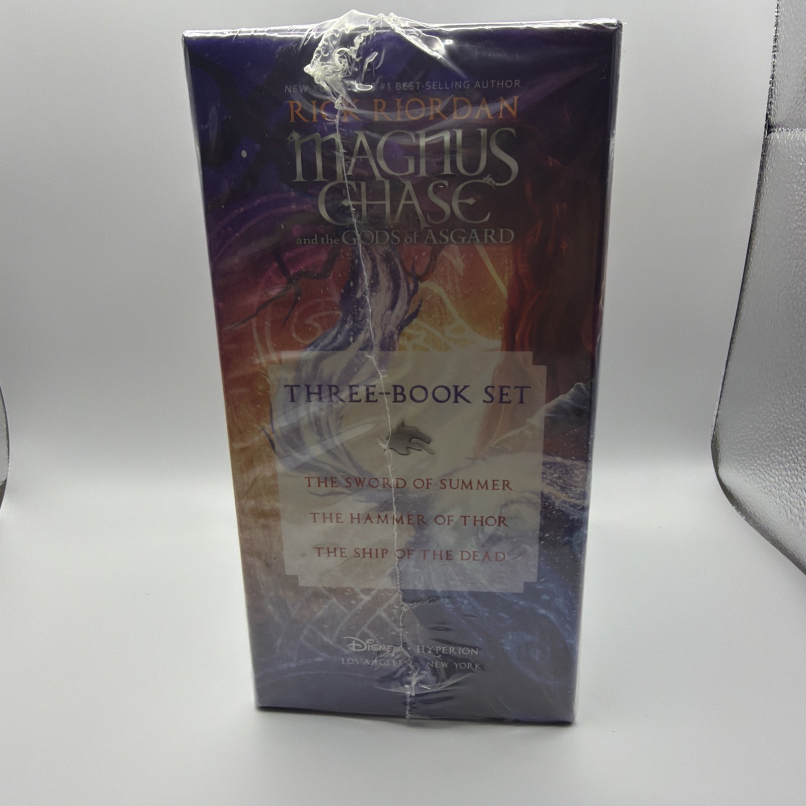 MAGNUS CHASE and the Gods of Asgard 3 Book Hardcover Boxed Set Riordan