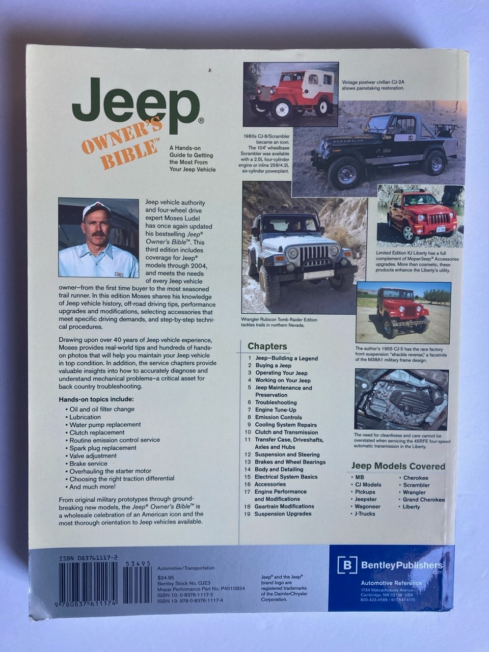 Jeep Owner’s Bible by Moses Ludel