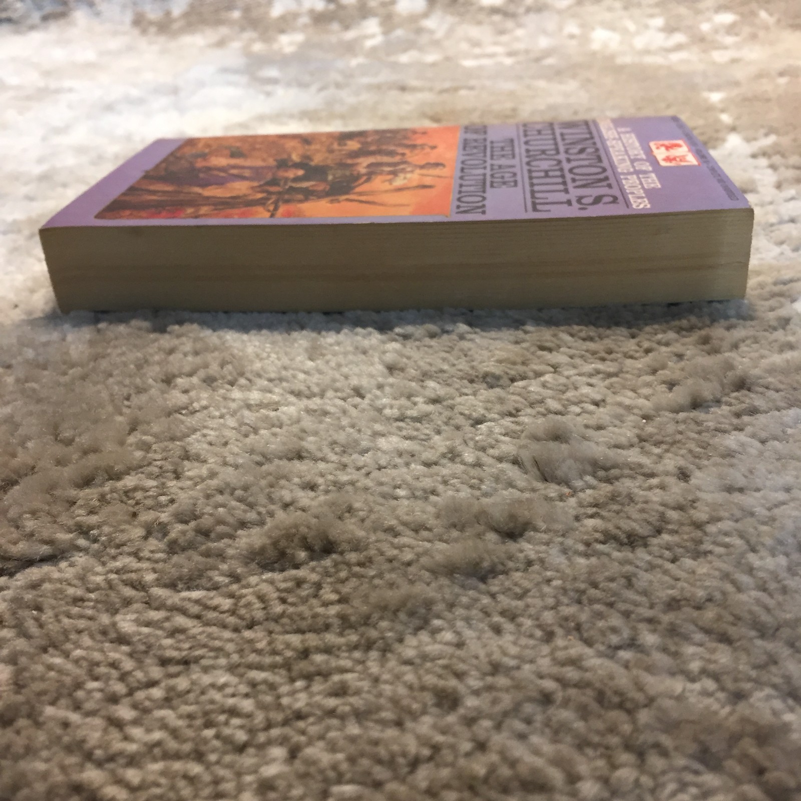 The Age Of Revolution Winston S. Churchill 1963 Bantam Books Colonial America