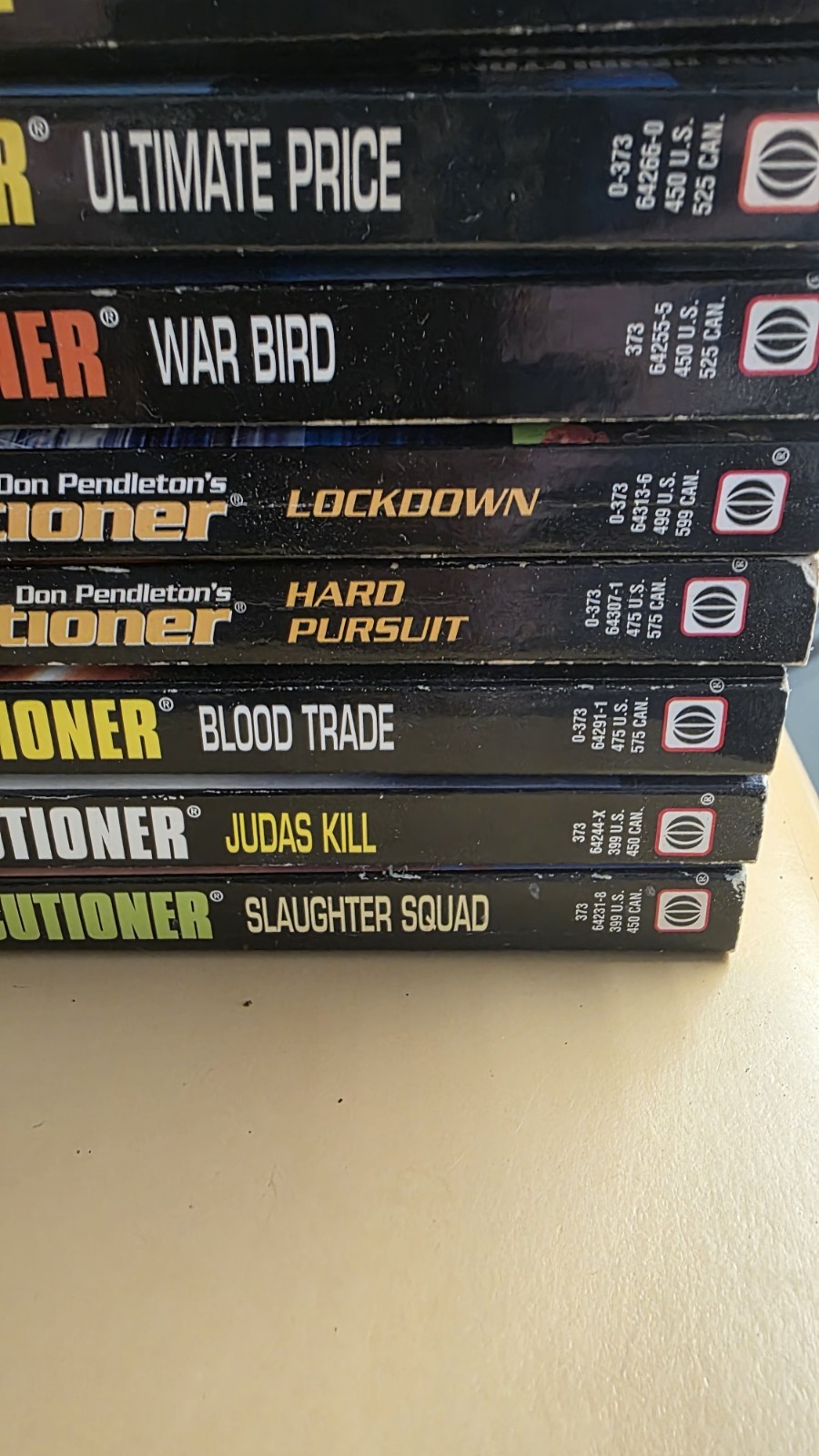 Don Pendleton Books The Executioner Lot of 13 Books Vintage Paperbacks
