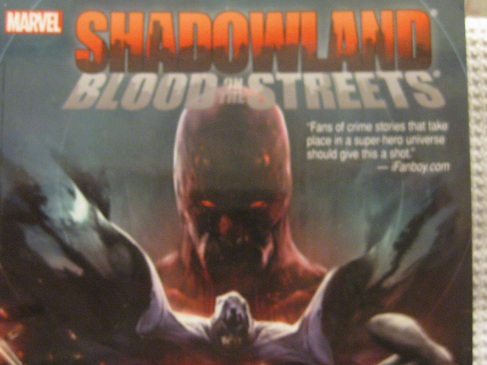 Shadowland: Blood on the Streets #1 (2011) Marvel 9.2 NM- Trade Paperback