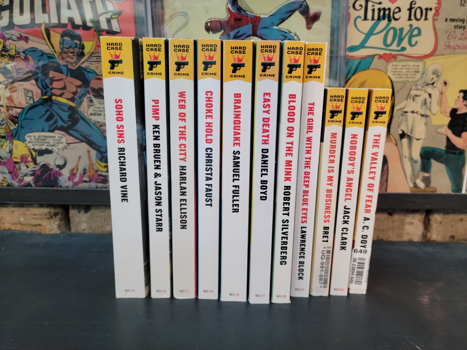 Lot of 11 HARD CASE CRIME Books – See Photos for Details!