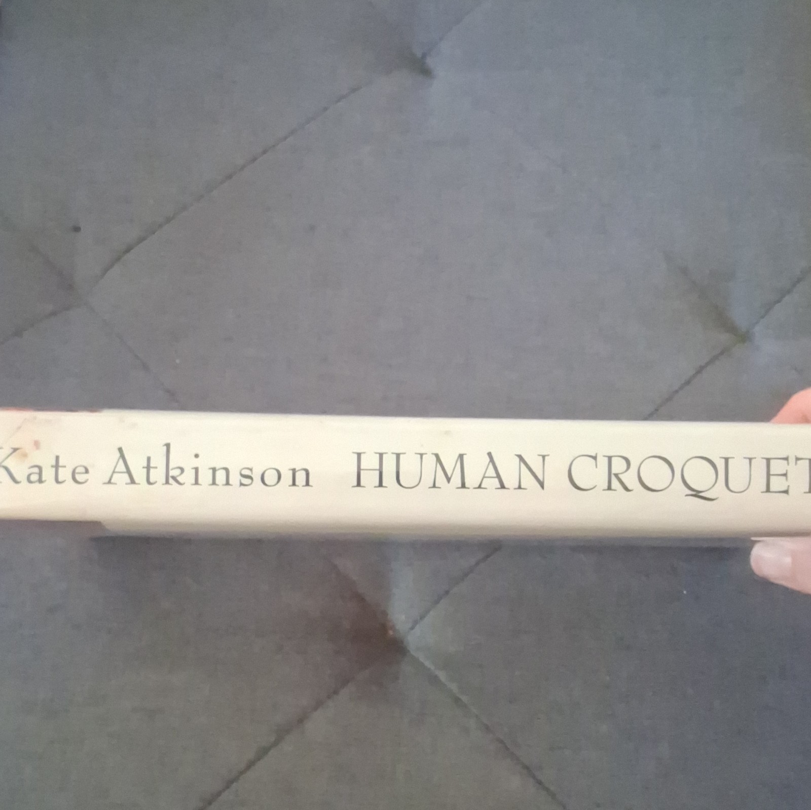 1st Edition Kate Atkinson Human Croquet Hardcover HPicador 1997 Dust Jacket