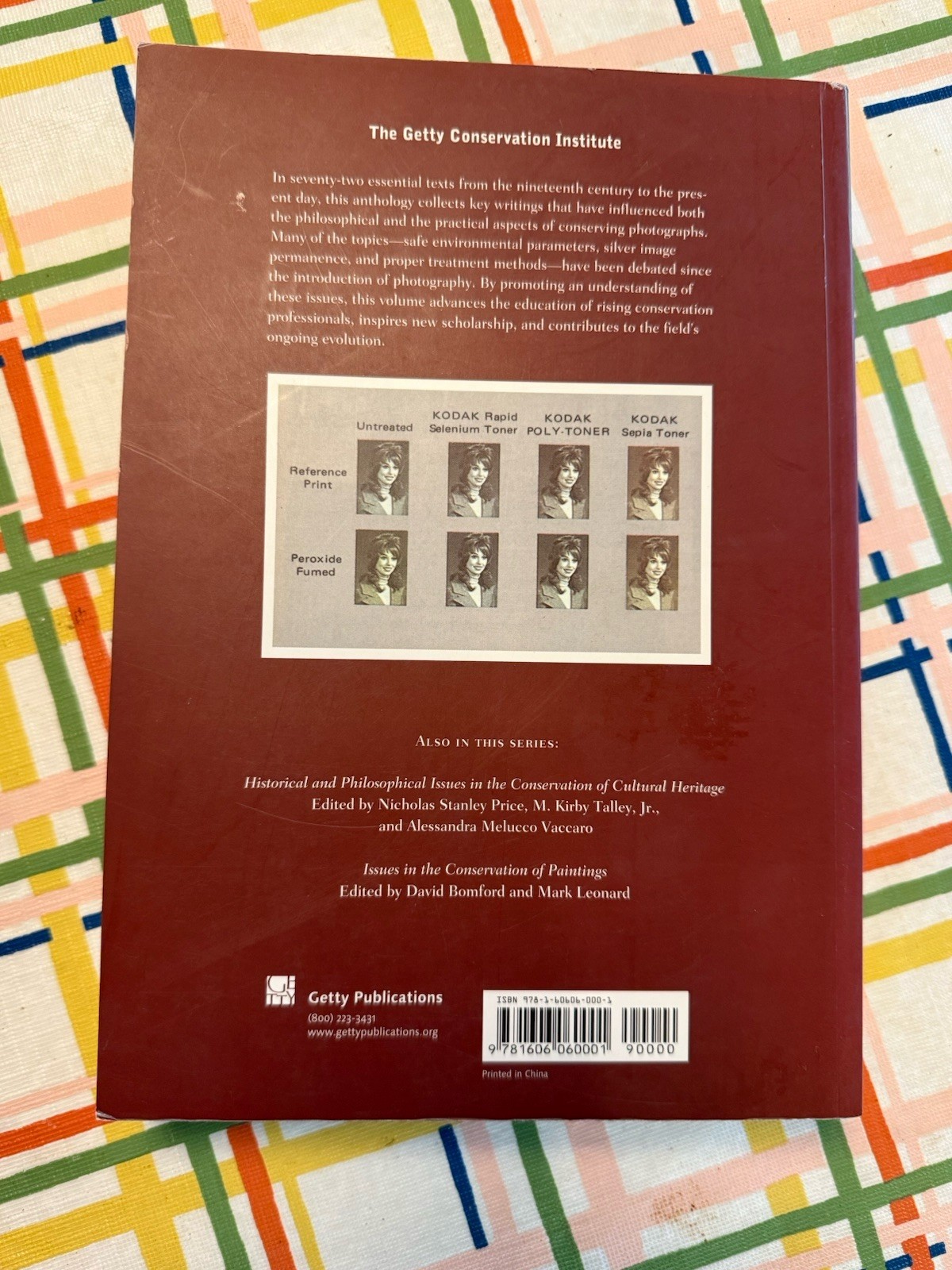 Issues in the Conservation of Photographs by Jennifer Jae Gutierrez