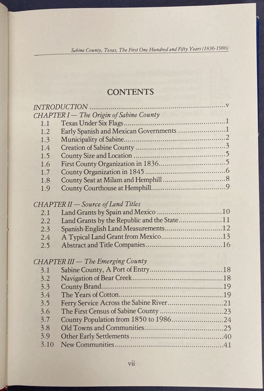 Sabine County, TX: The First 150 Years (1836-1986), McDaniel, 1987,HB,VG, 260618