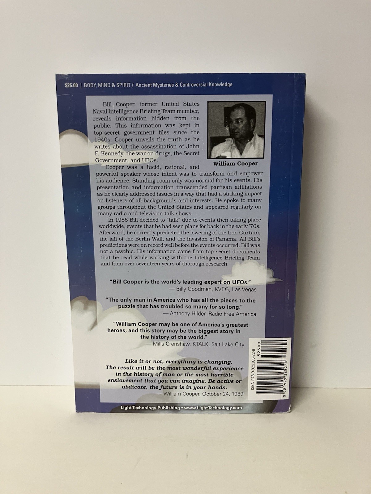 Behold a Pale Horse by William Cooper 2020 Trade Paperback VERY GOOD