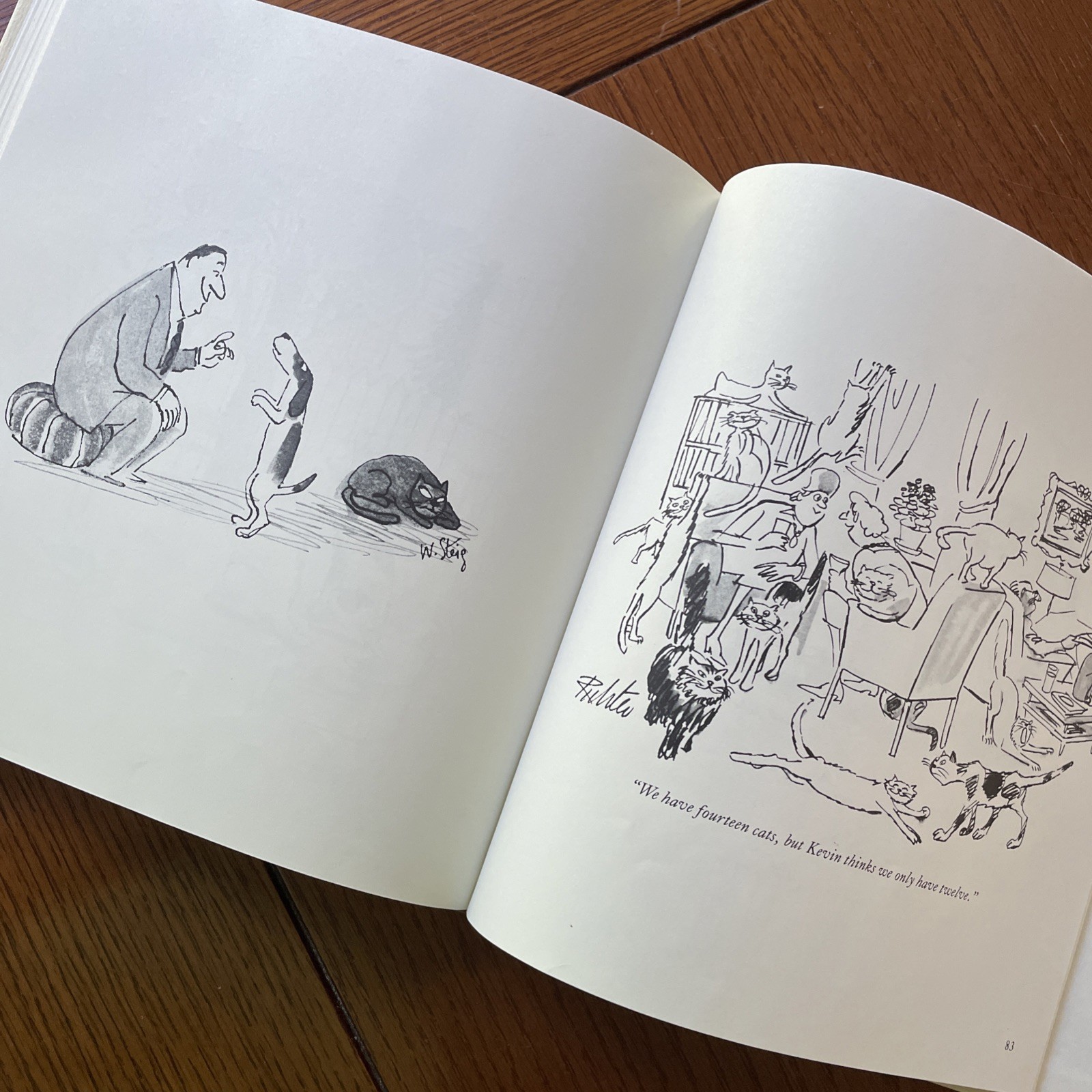 First Edition 1990 The New Yorker Book of Cat Cartoons 104 Pages Feline Humor