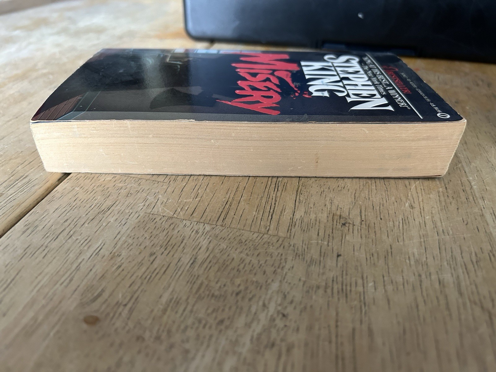 1988 First Signet Printing Stephen King Misery Paperback