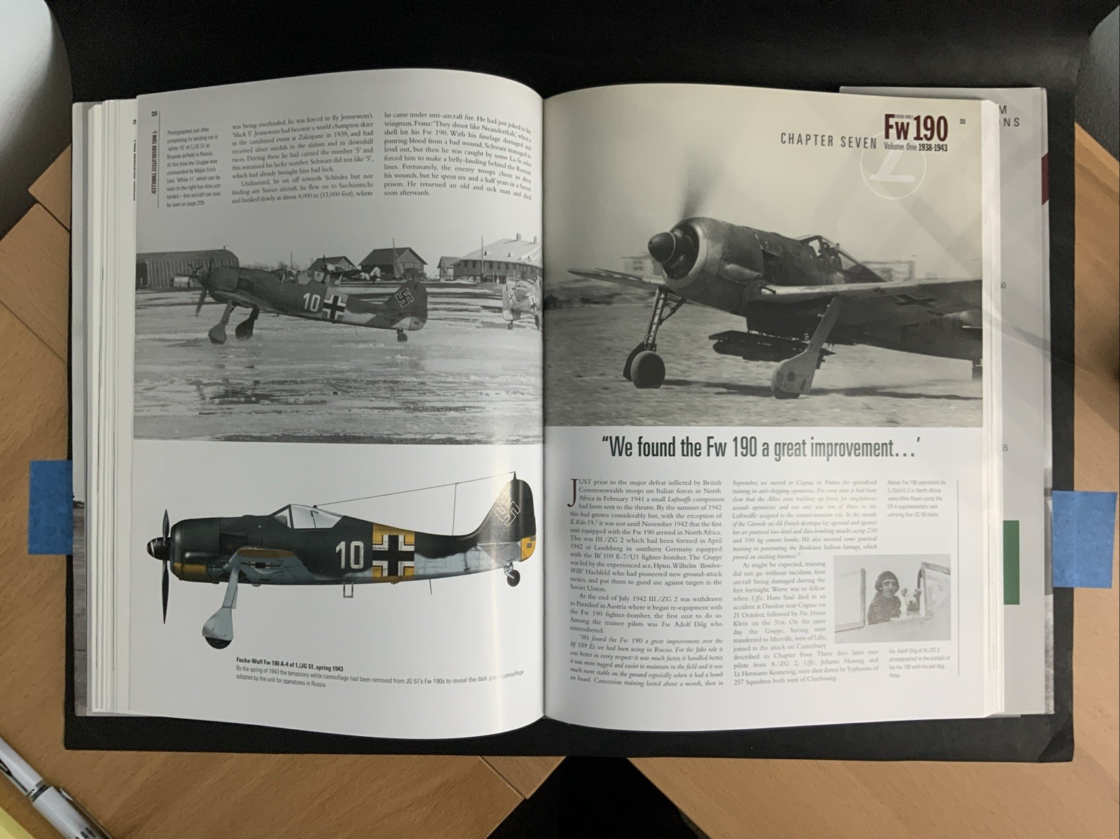 Focke-Wulf Fw190, 1938-1943 by J. Richard Smith and Eddie J. Creek
