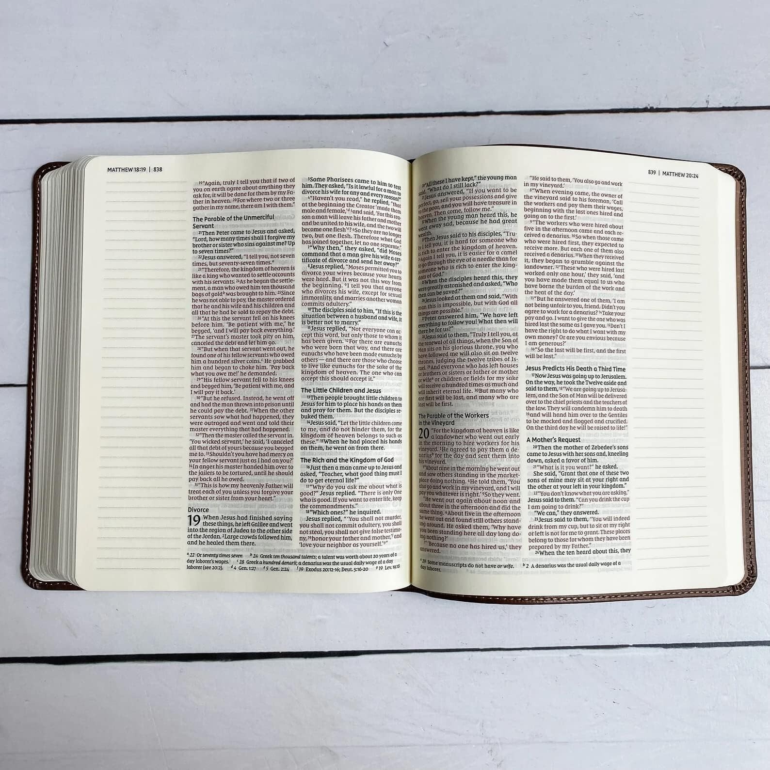 NIV Journaling Bible – FREEDOM – Christ Has Set Us Free – Custom Name