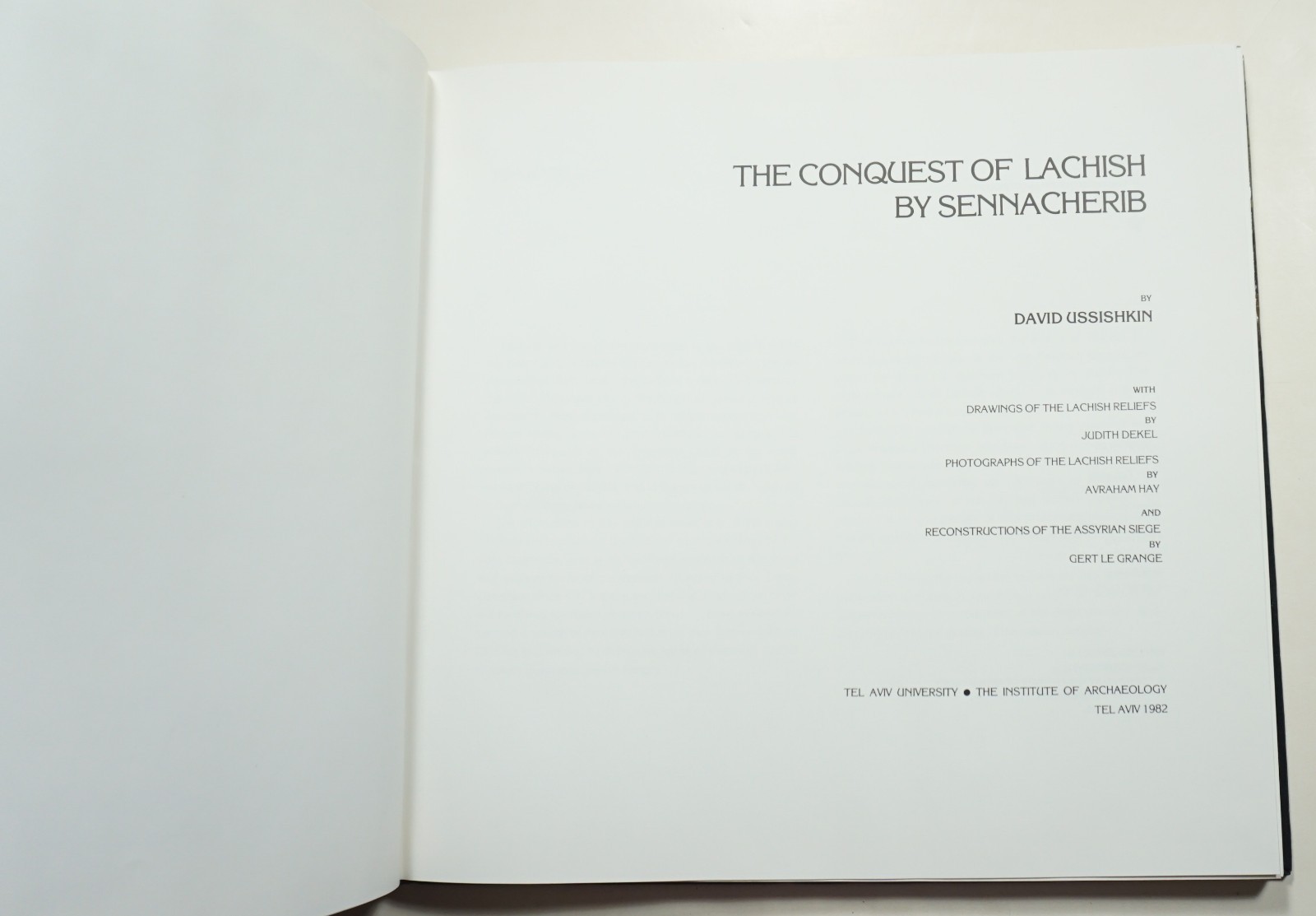 The Conquest of Lachish by Sennacherib – Ussishkin Middle East Biblical History