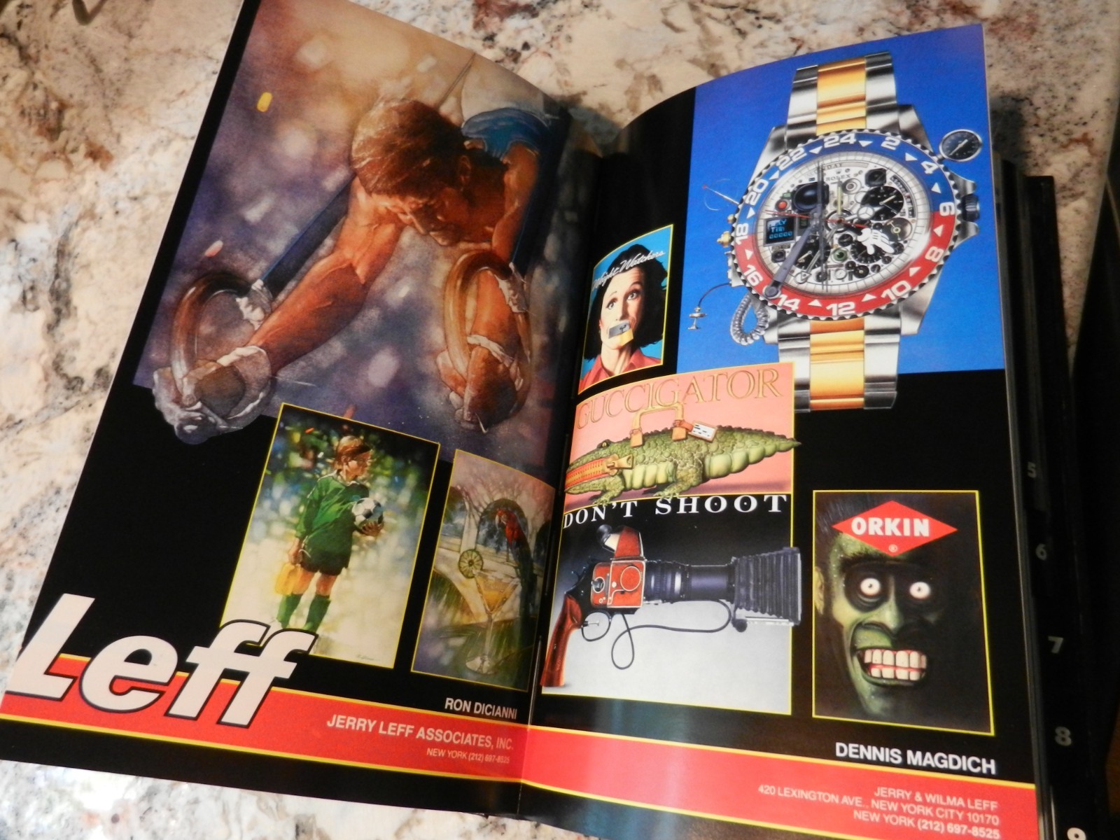 THE CREATIVE BLACK BOOK 1987 Volume 1 HC book ILLUSTRATION PRINT TV advertising