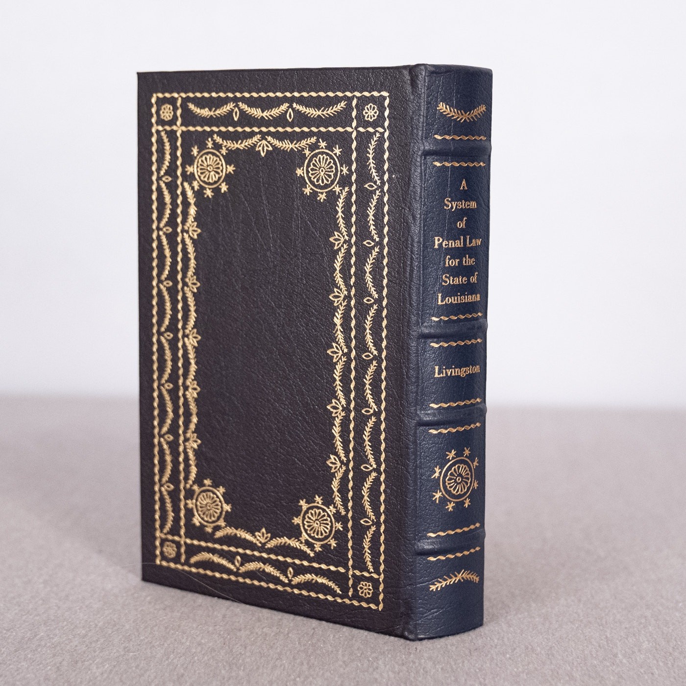 A System of Penal Law for the State of Louisiana Legal Classics Library Leather