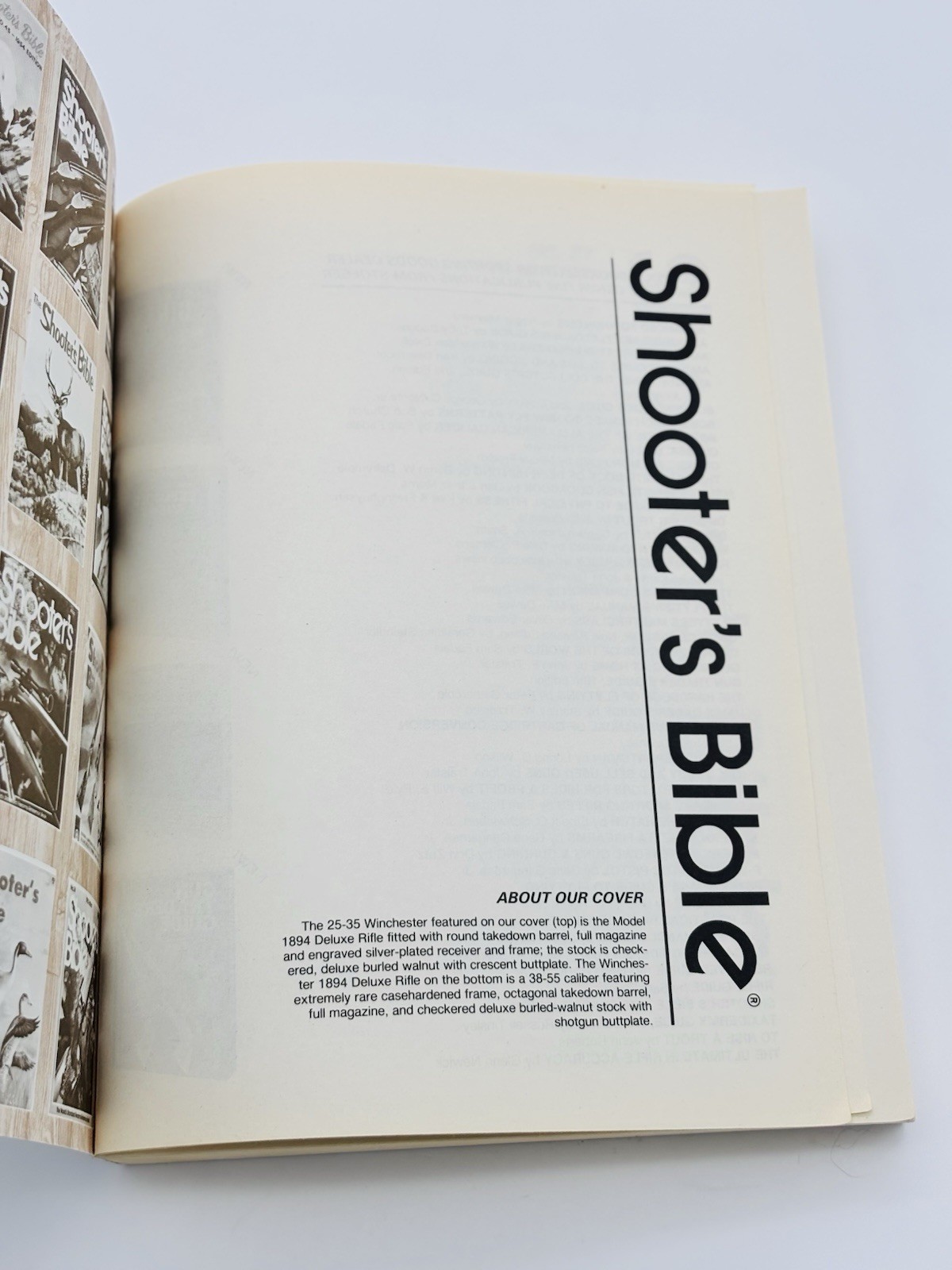 1996 Shooter’s Bible Number 87 Edition 576 Pages Of Reference Book Guns Rifles
