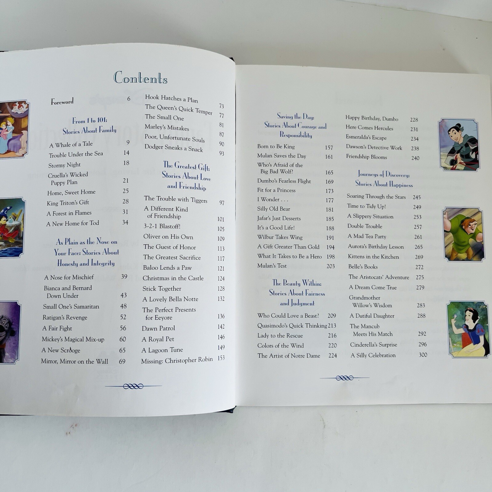 Disney Children’s Book Lot 8 Mixed Titles Hardcover Paperback Mixed Ages Vintage