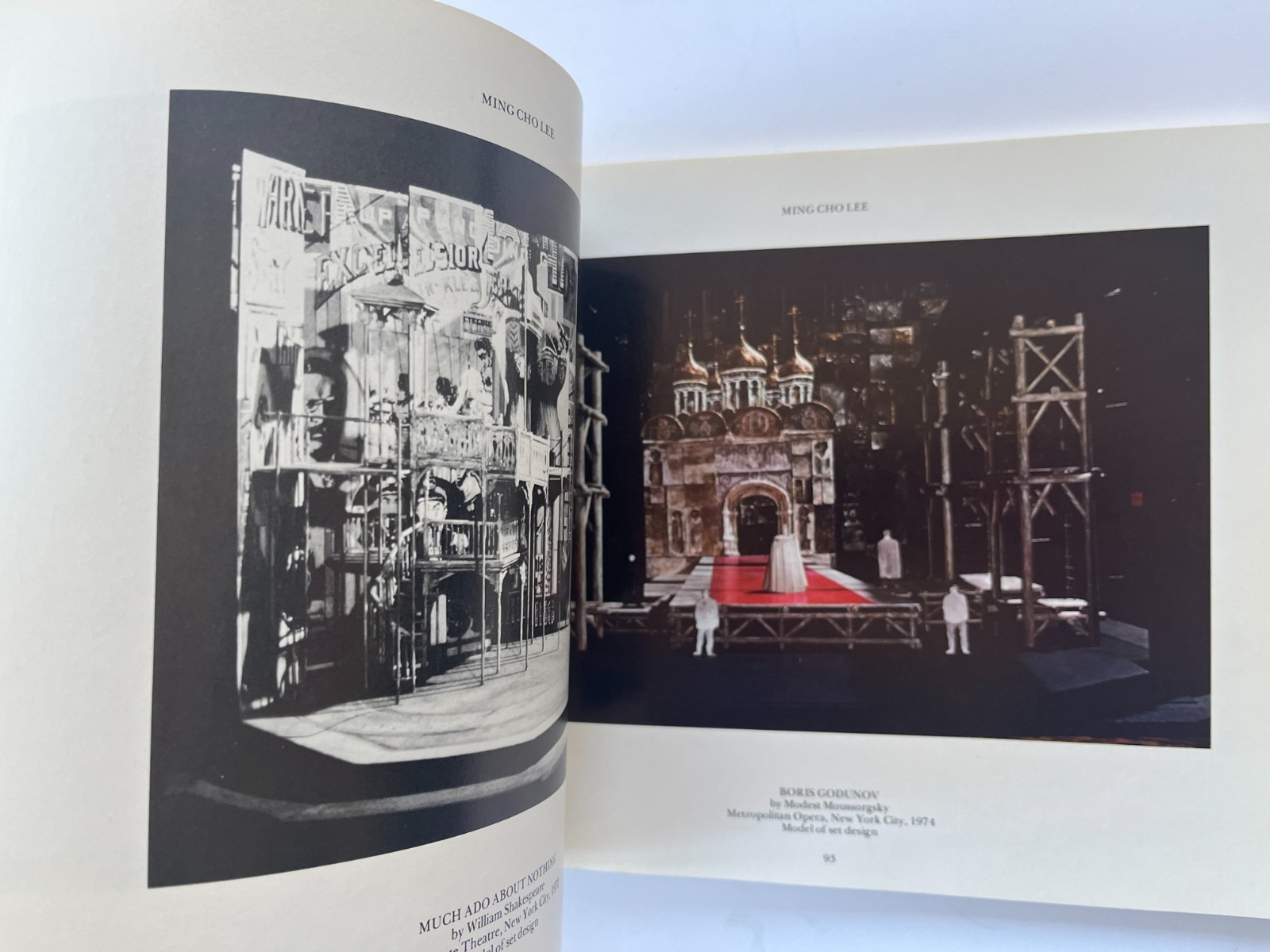 CONTEMPORARY STAGE DESIGN USA 1974 survey catalog 20th century theatre art
