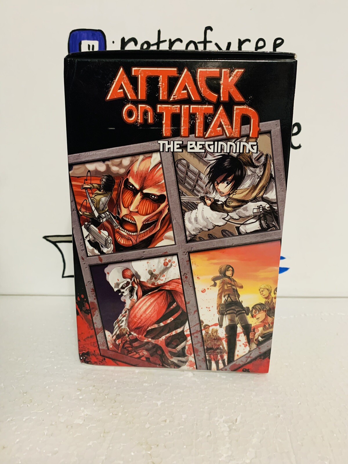 Attack on Titan: The Beginning Box Set(Volumes 1-4) Manga by Hajime Isayama