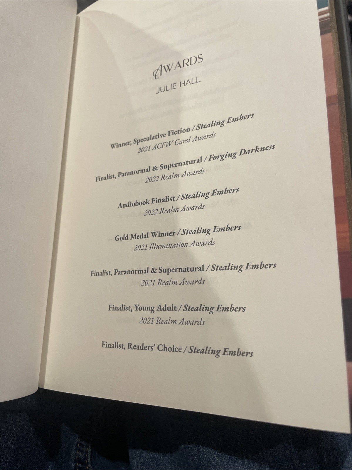 2024 Creatures Of Chaos by Julie Hall – Signed Limited Special Edition