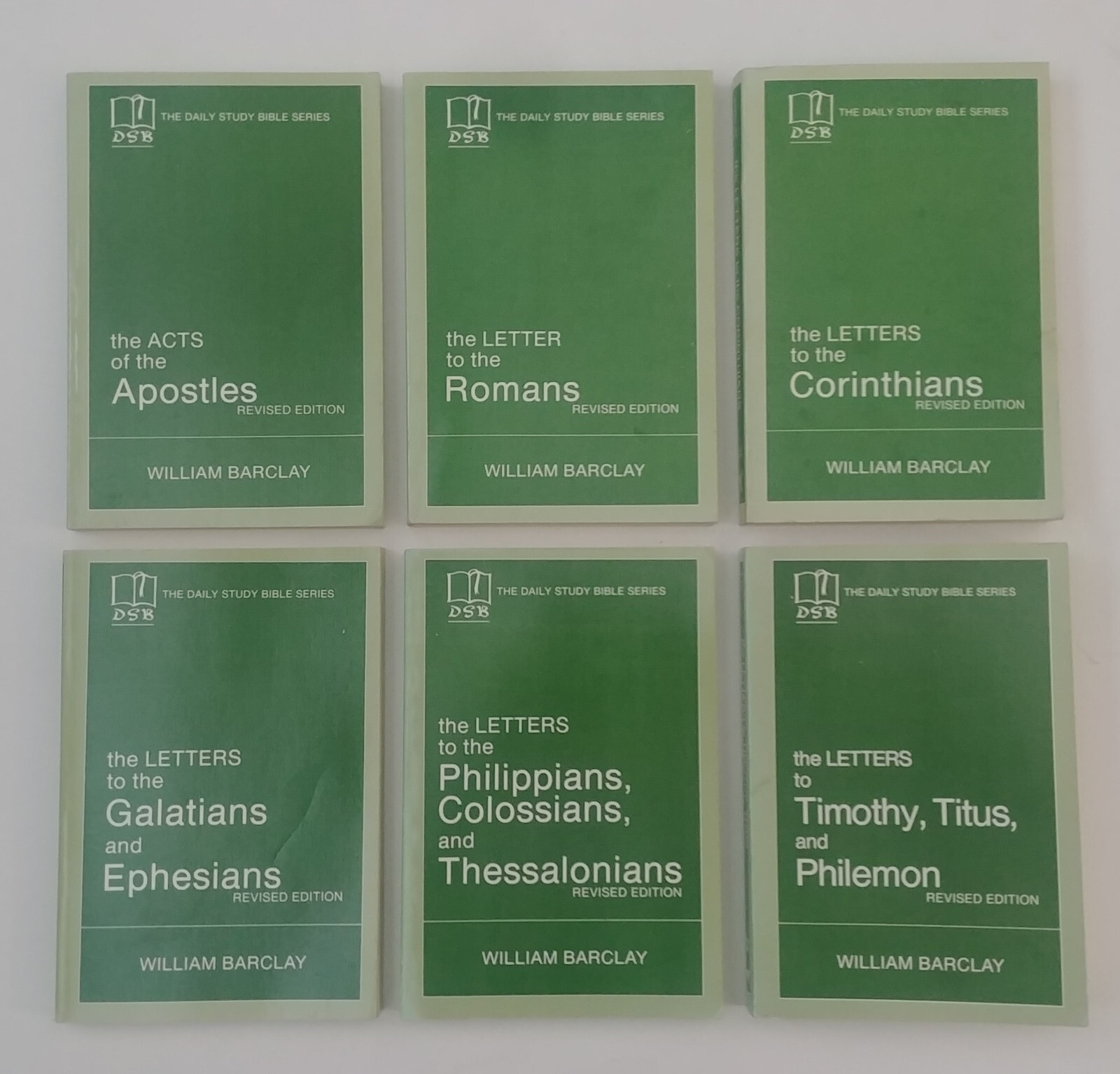 Daily Study Bible Series Books *ACTS – PHILEMON* [Lot of 6] Bible Home School